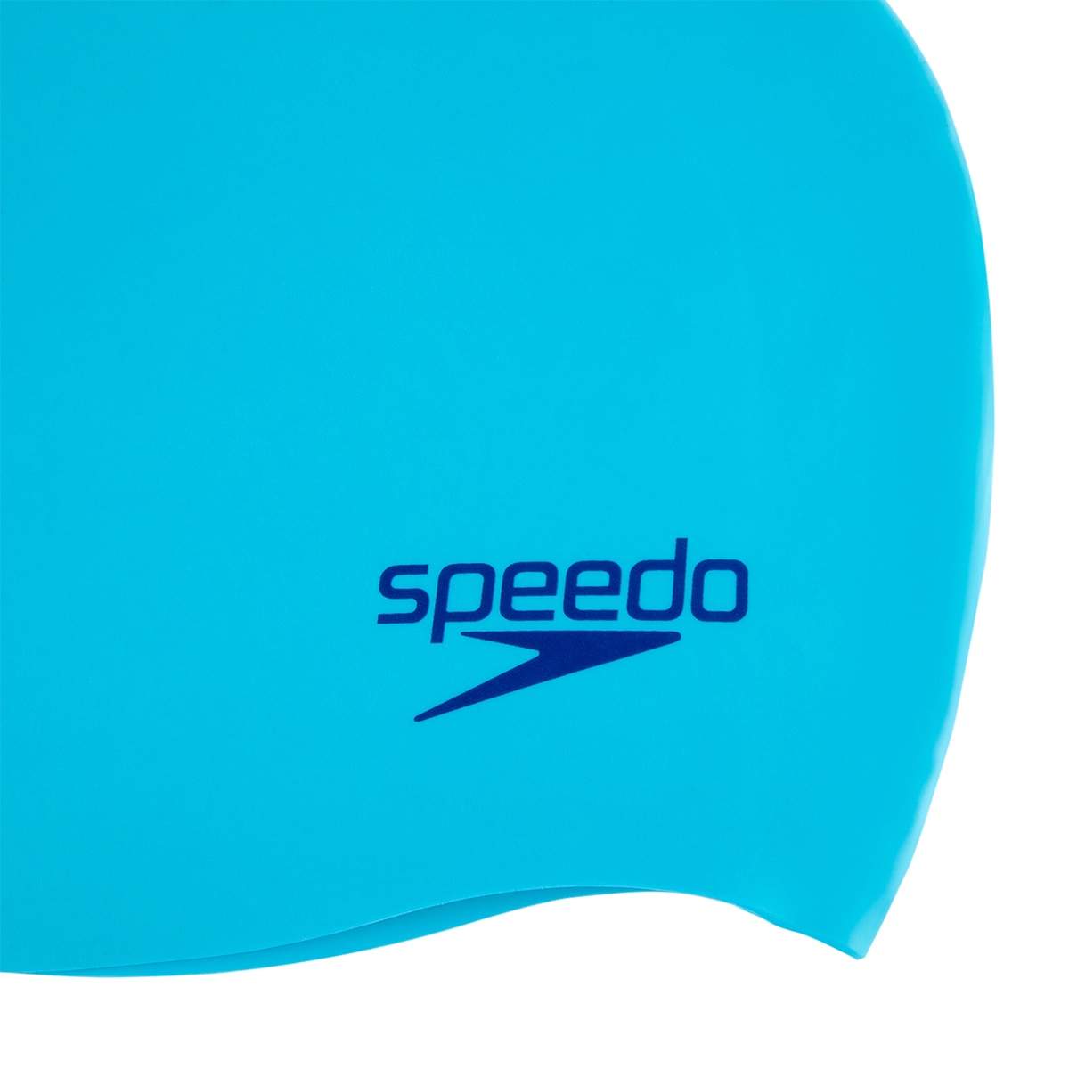Gorro de natación para niños Plain Moulded Silicone Junior Speedo - Azul Azul-2