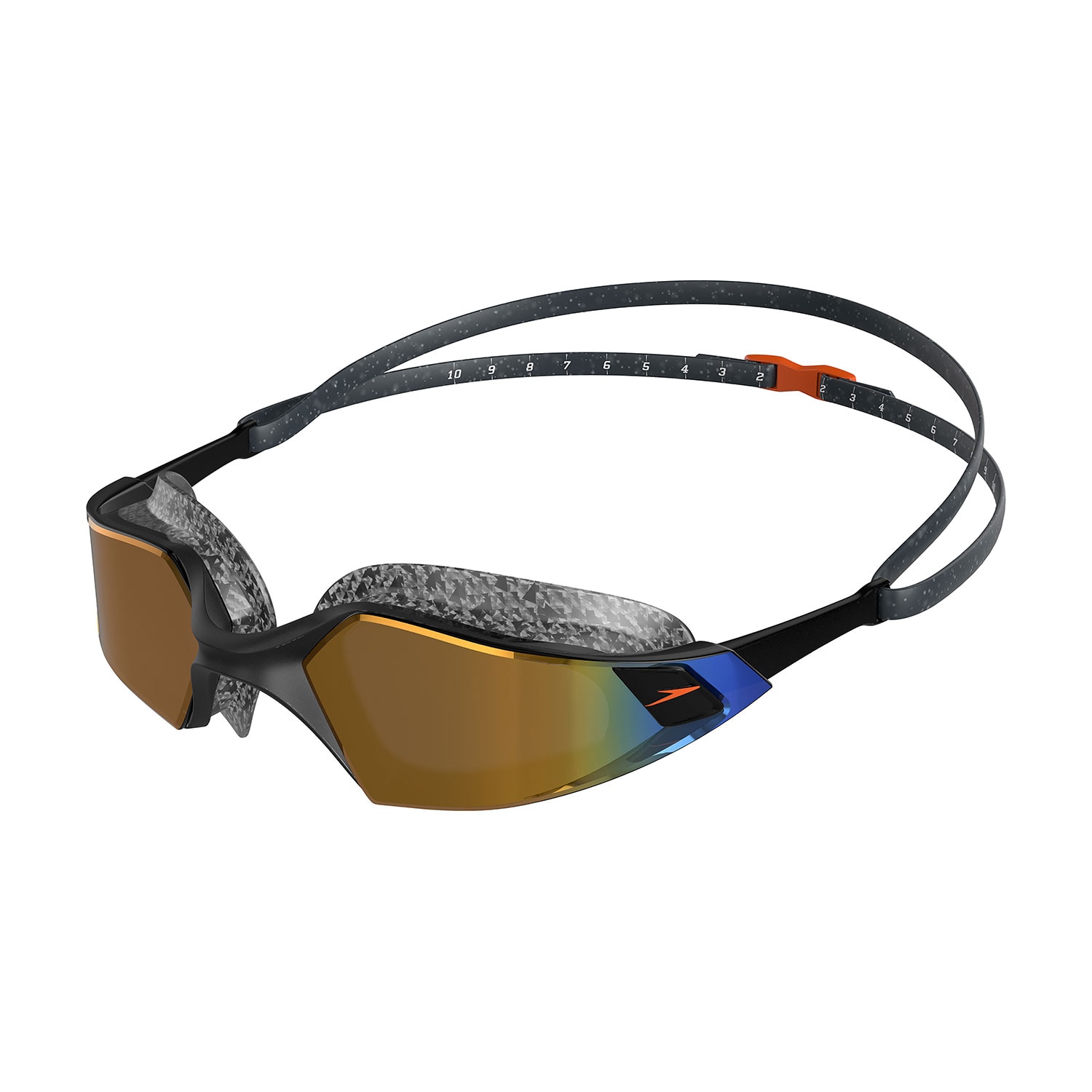 Imagen 0 de Gafas de natación unisex Aquapulse Pro Mirror Speedo Oro