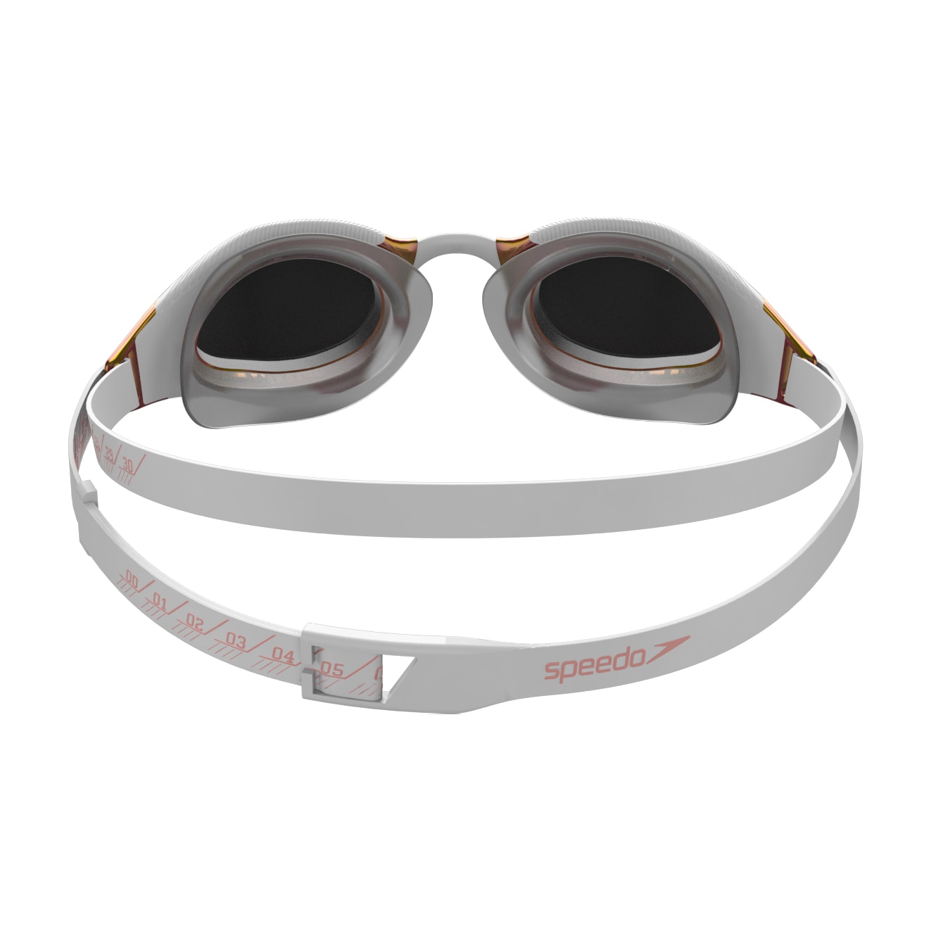 Gafas de natación unisex Fastskin Hyper Elite Mirror Speedo - Azul Blanco-3