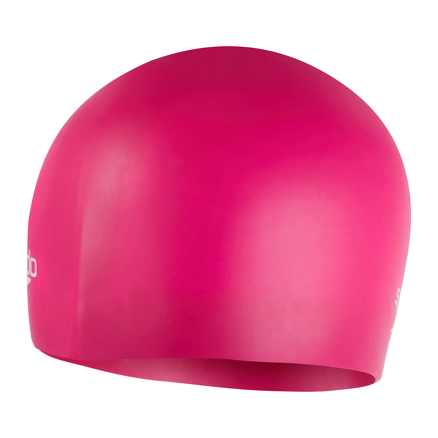 Gorro de natación unisex plain moulded silicone cap speedo - Rosa Rosa-2