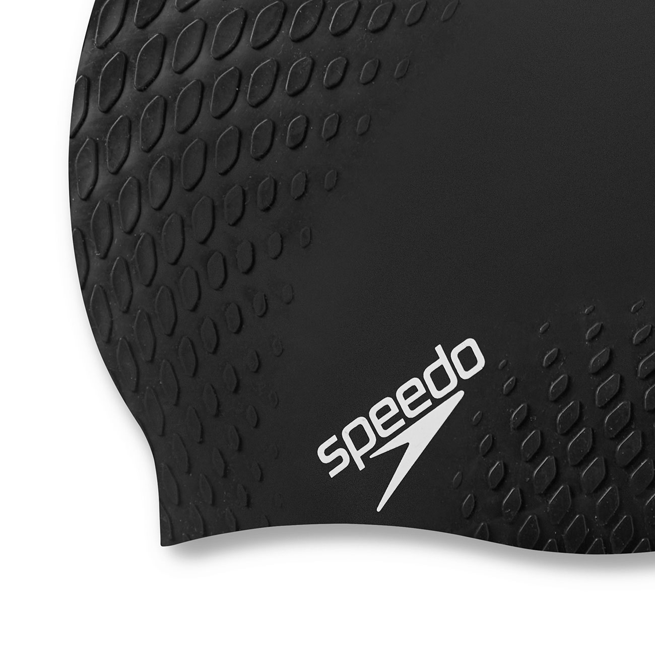 Gorro de natación unisex bubble active + cap speedo - Negro Negro-2