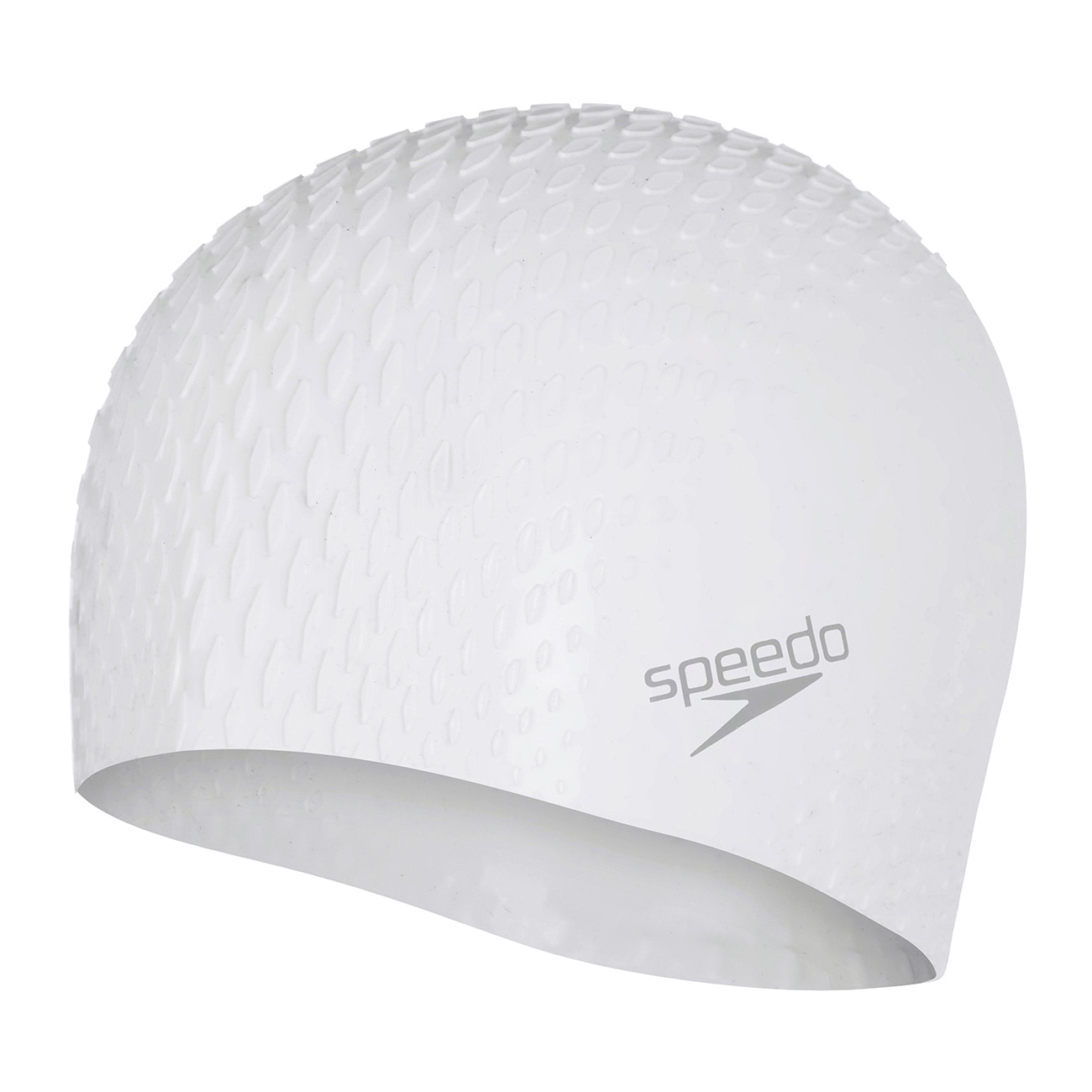 Gorro de natación unisex bubble active + cap speedo - Blanco Blanco-1