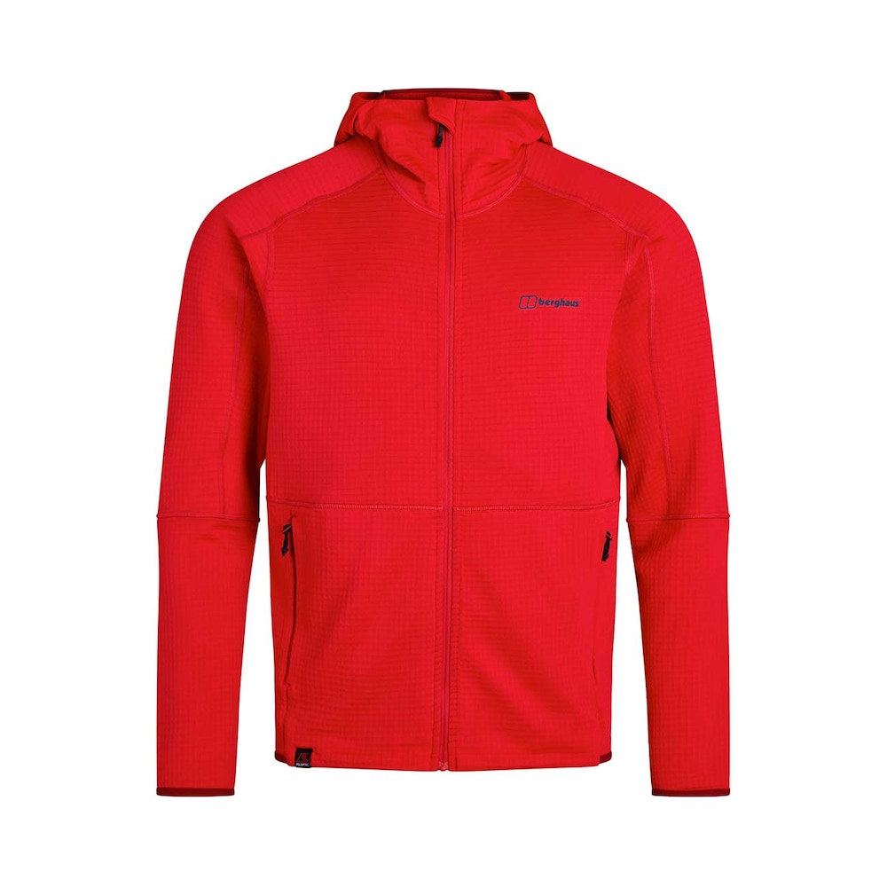 Vanth Hooded Polartech power grid chaqueta con forro para hombre de berghaus