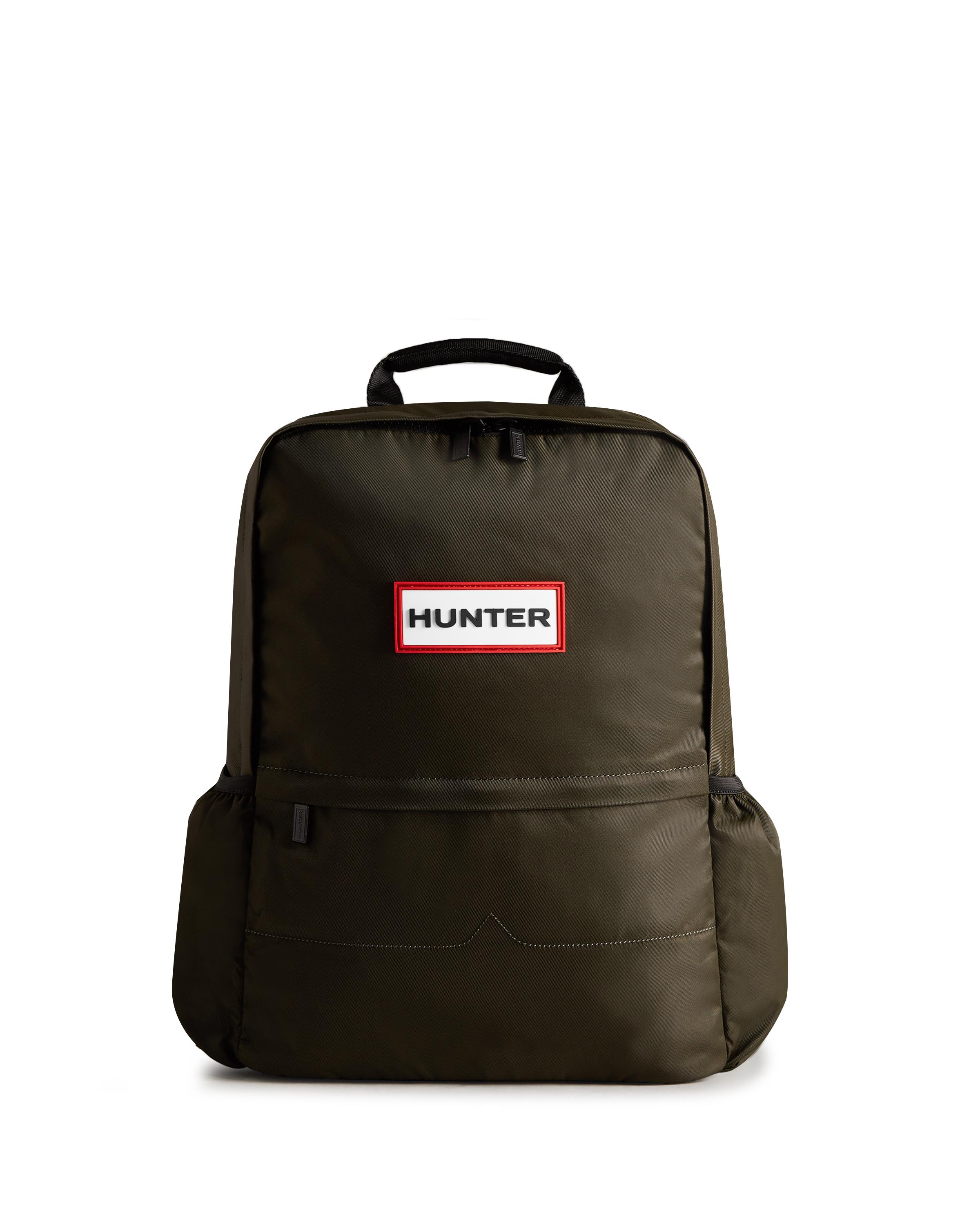 Imagen 0 de Mochila original grande con cierre de cremallera Verde oscuro