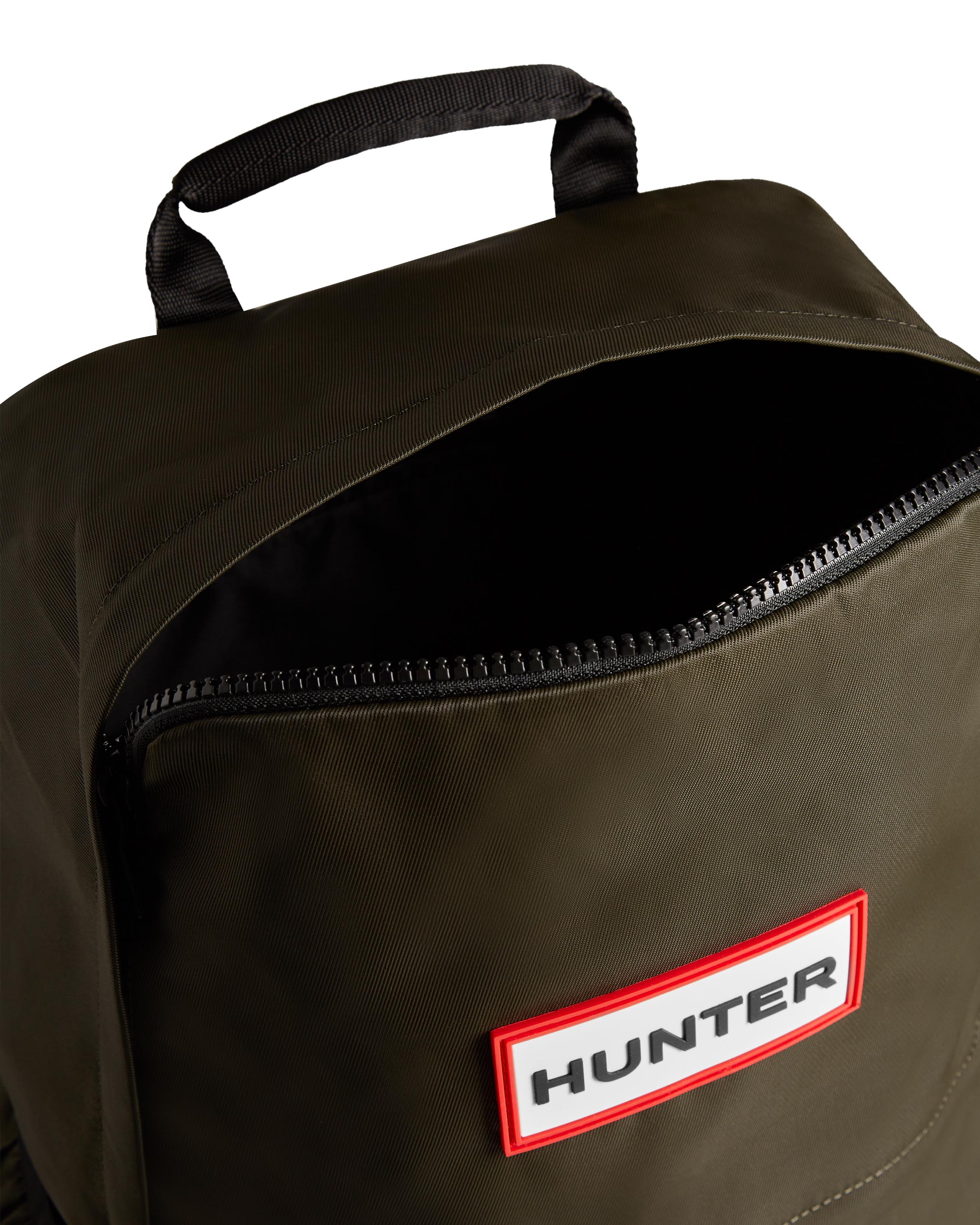 Imagen 2 de Mochila original grande con cierre de cremallera - Hunter - Verde oscuro Verde oscuro