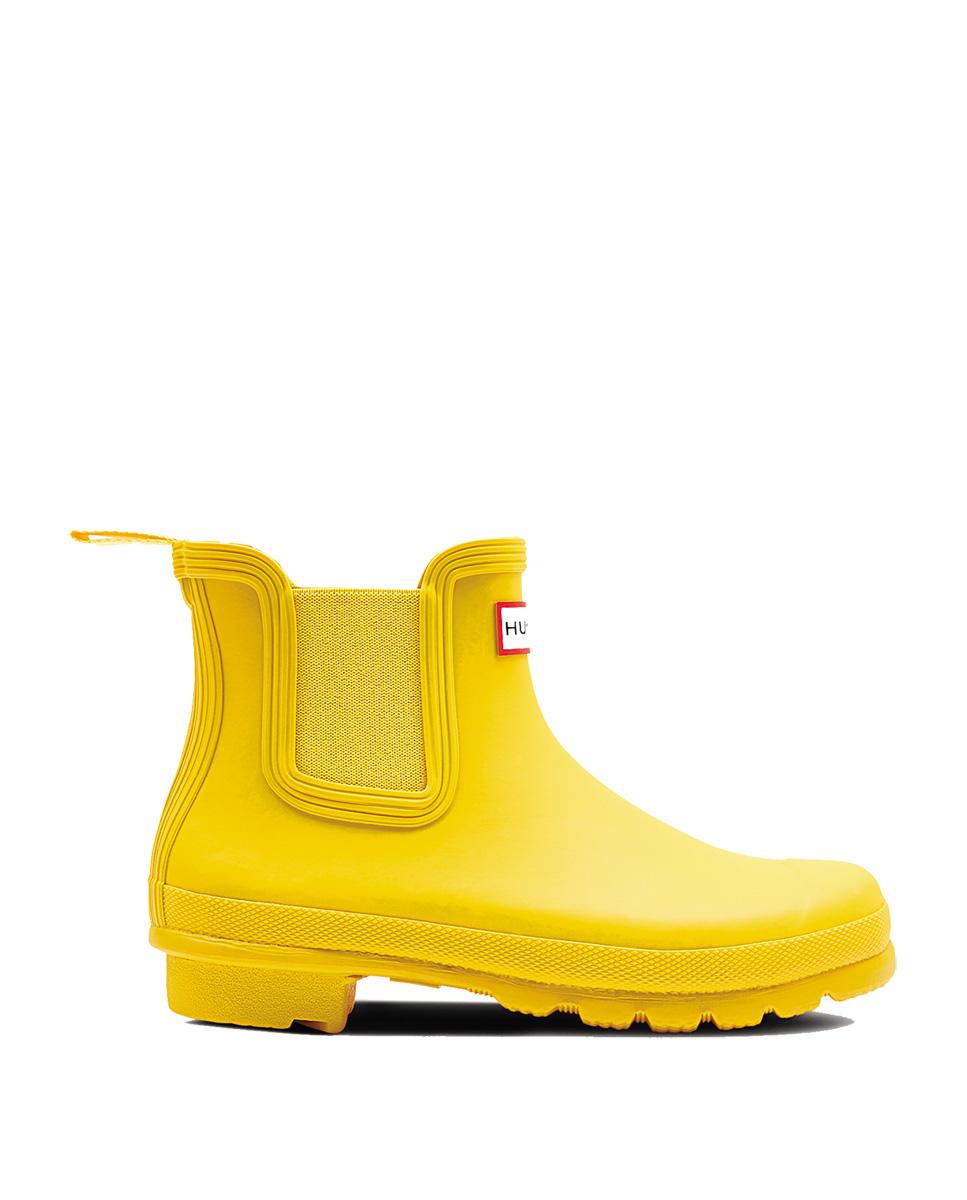 Hunter - Botines de agua de mujer Chelsea Hunter lisos.