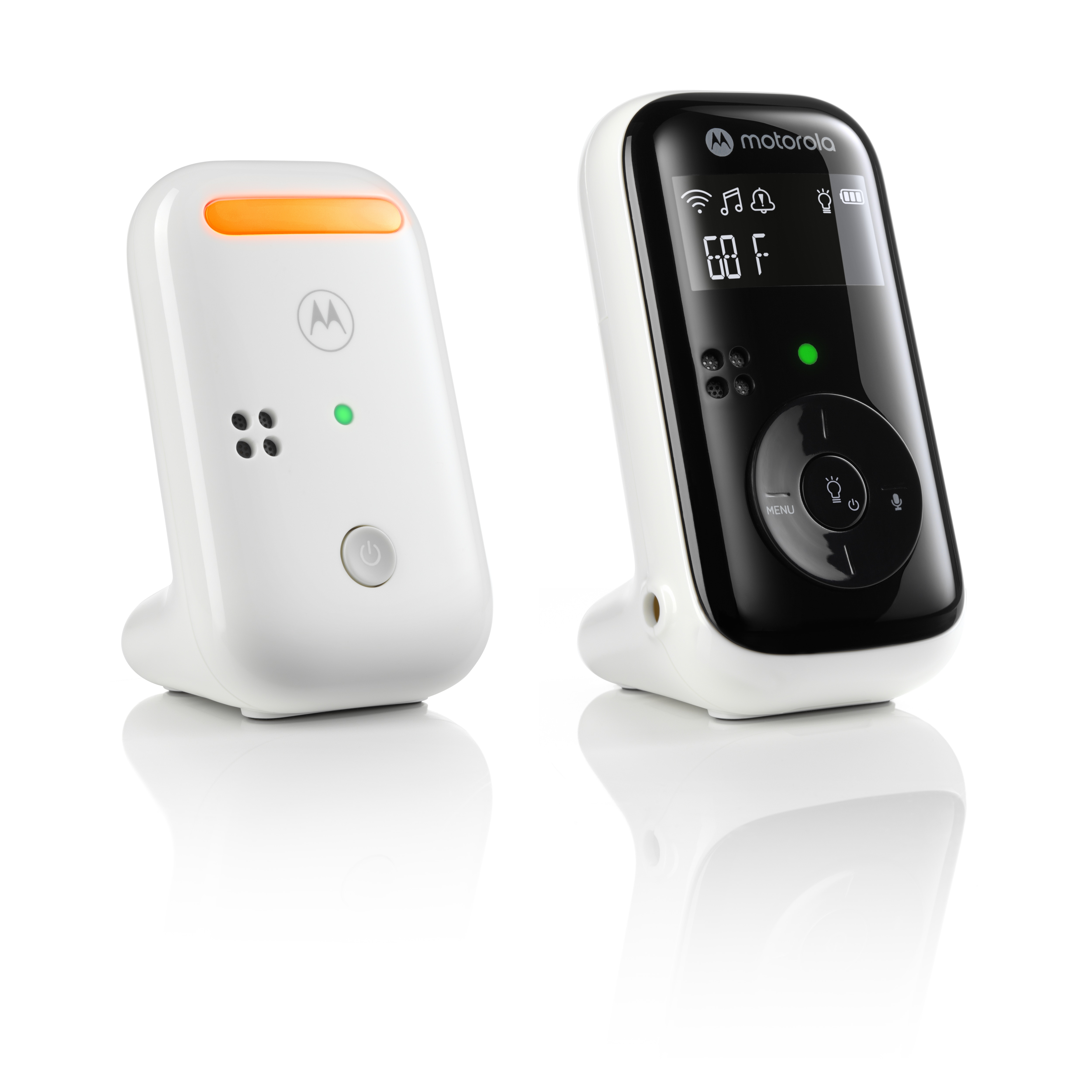 Vigilabebés Motorola Nursery PIP11 Audio y Negro - Blanco Blanco-4