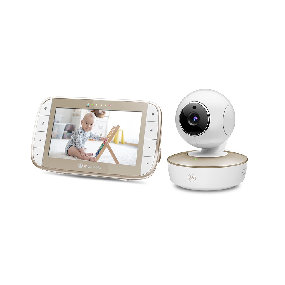 Vigilabebés HD con Pantalla 5,0'' Motorola Nursery VM50G - Blanco Blanco-2