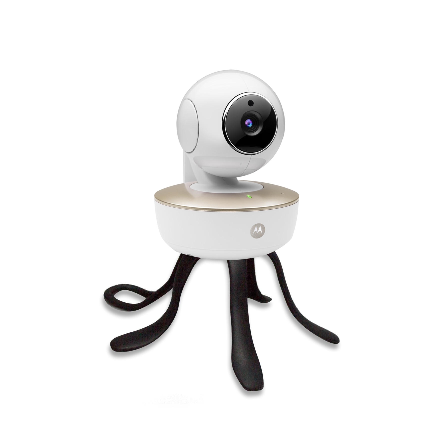 Soporte flexible universal para cámaras de vigilabebés Motorola STARGRIP – Brazo 360° compatible con PIP, VM50G, VM45, VM55 y VM855 - Blanco Blanco-3