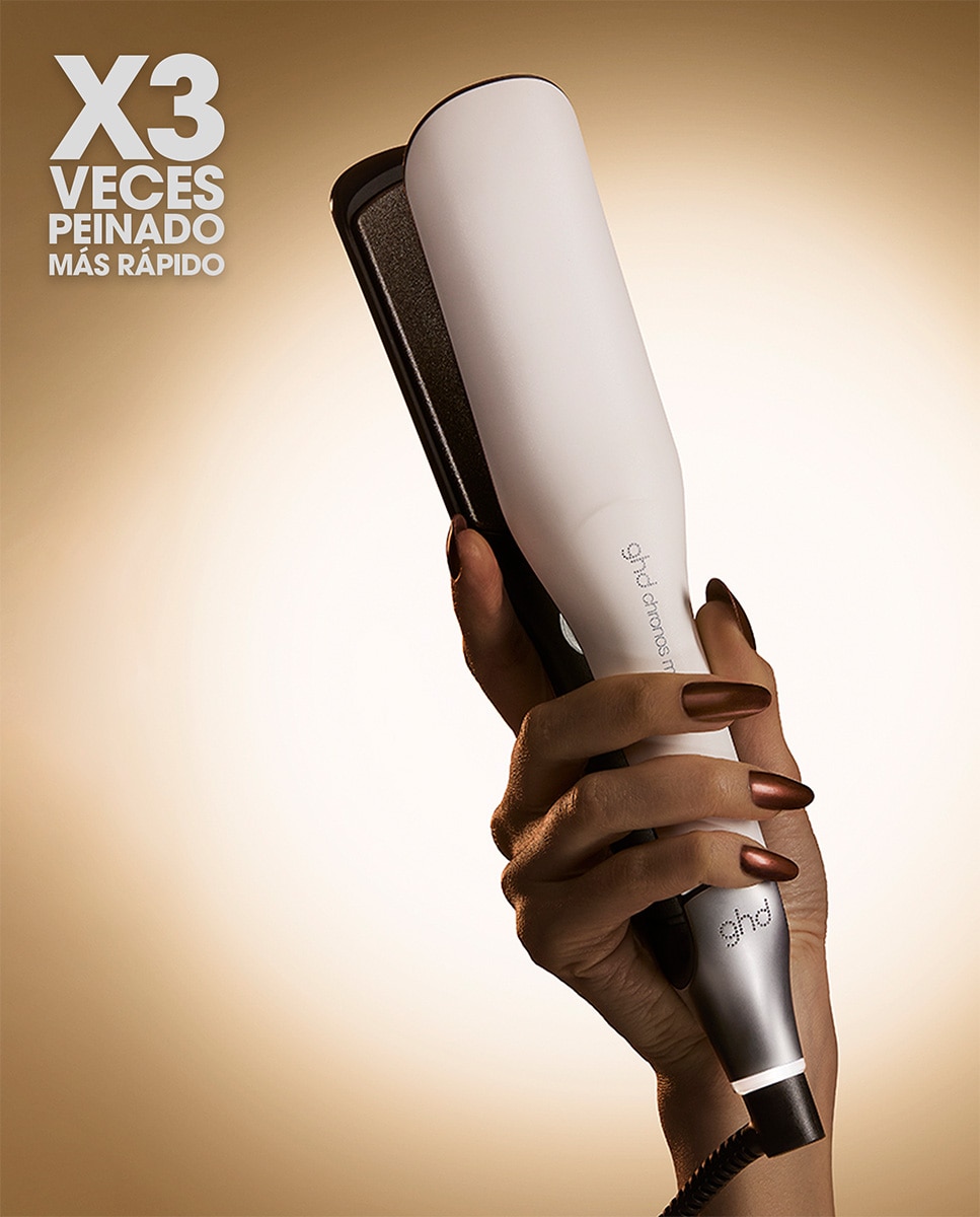 Imagen 2 de Plancha de pelo con placas anchas ghd chronos max blanca - Plancha de pelo ghd chronos max blanca Plancha de pelo ghd chronos max blanca