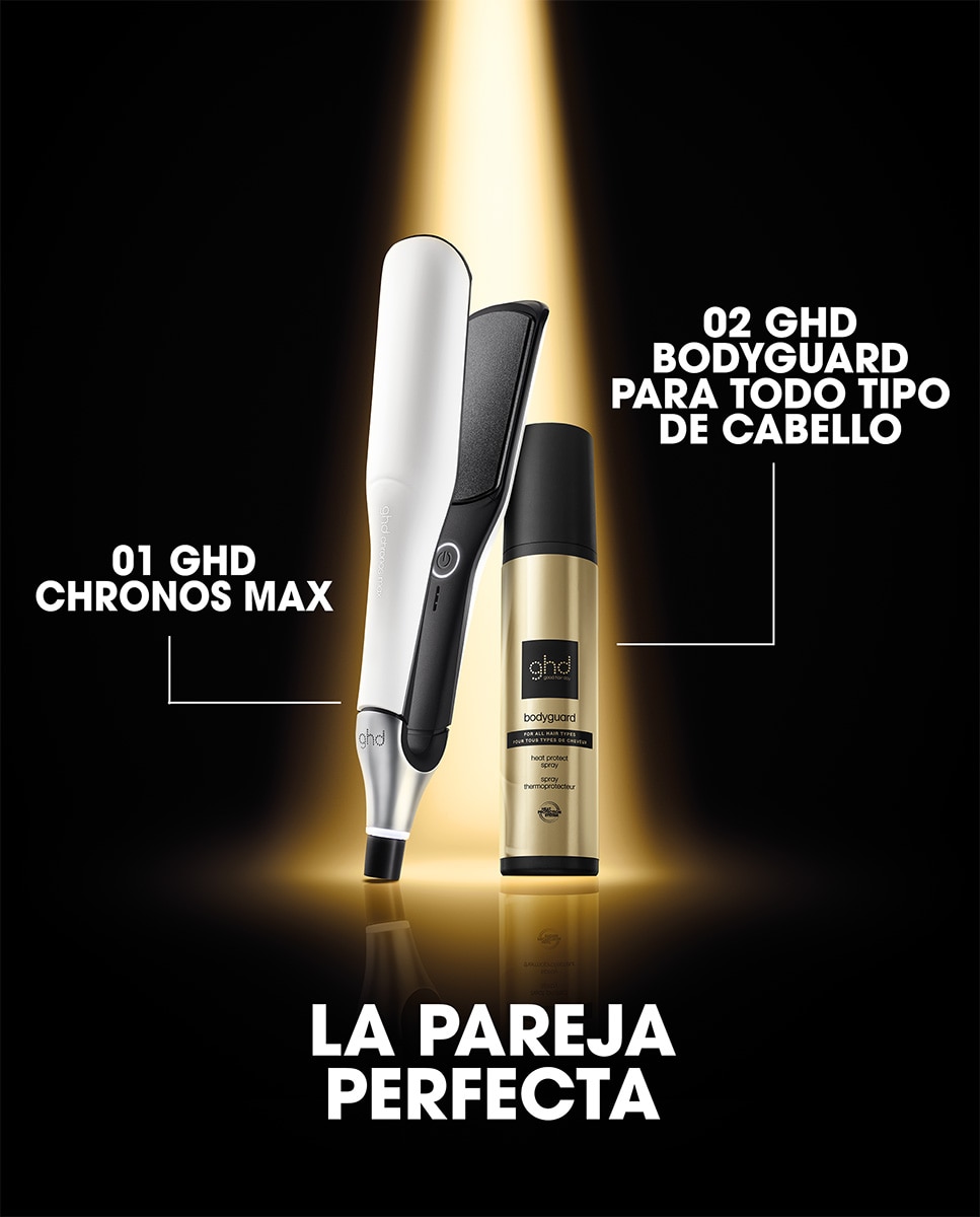 Imagen 6 de Plancha de pelo con placas anchas ghd chronos max blanca - Plancha de pelo ghd chronos max blanca Plancha de pelo ghd chronos max blanca