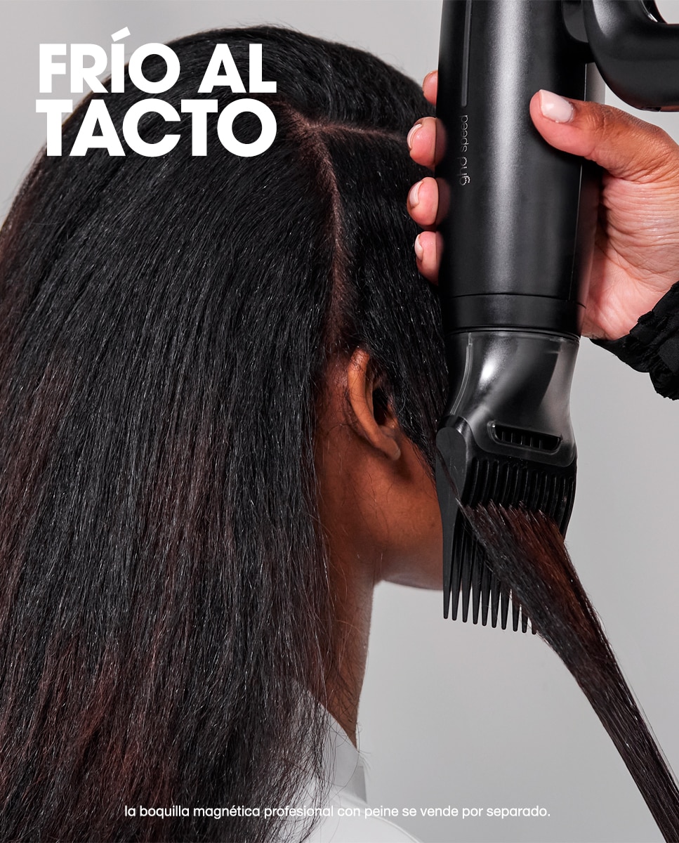 Ghd Speed Titanium negro secador de cabello profesional 7