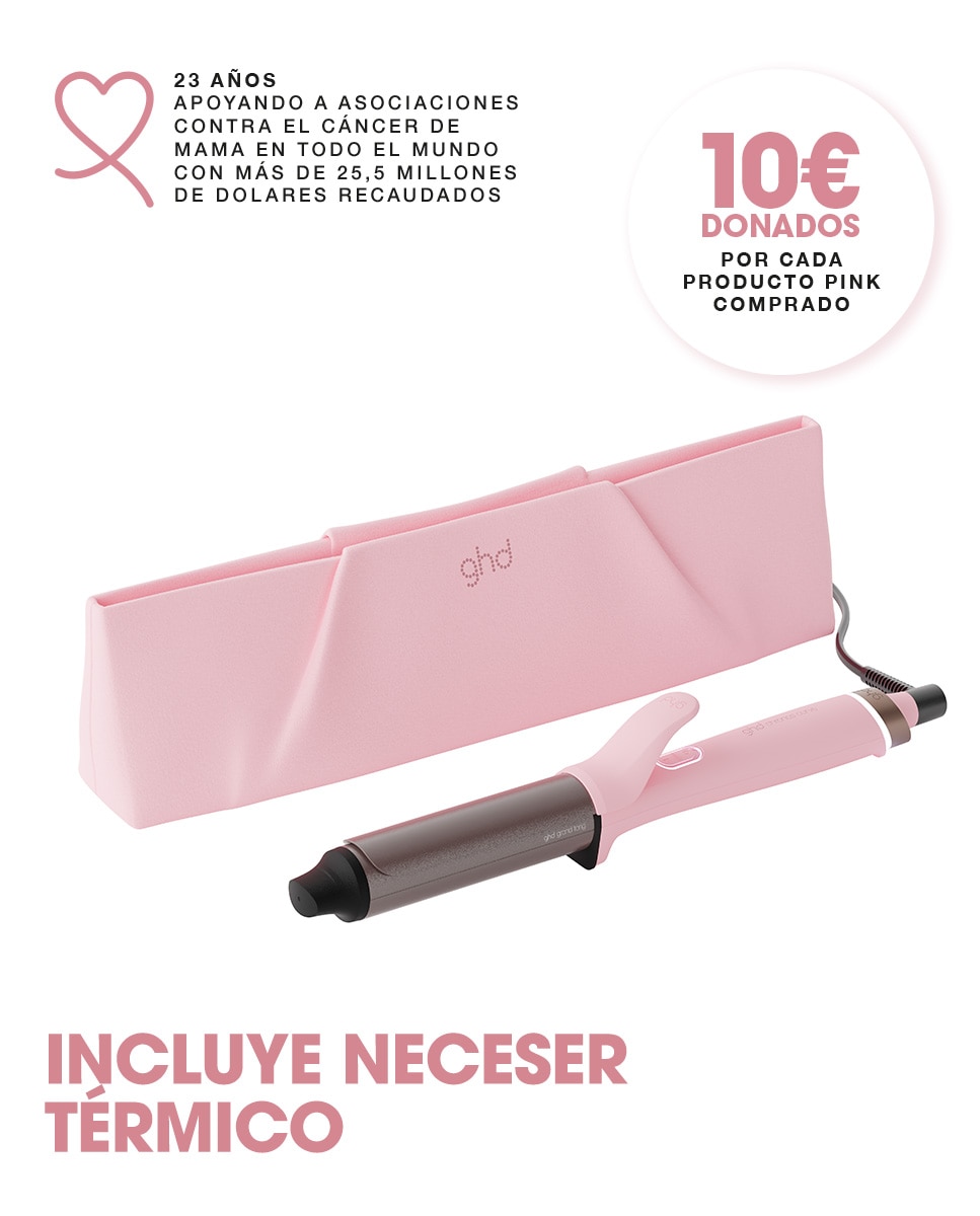 Imagen 2 de Tenacilla ghd chronos curve grand nuestra Pink