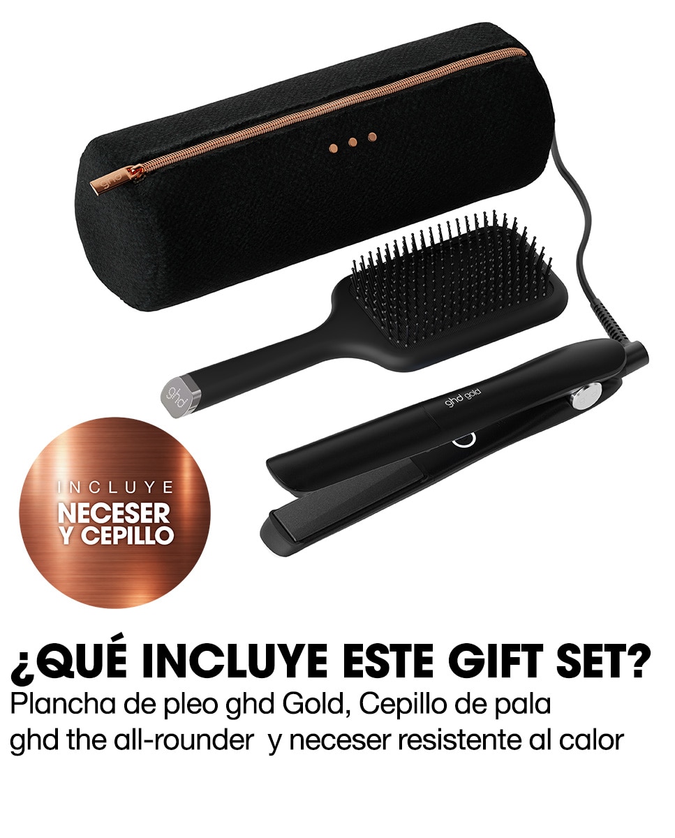 Plancha de pelo ghd gold gift set 6