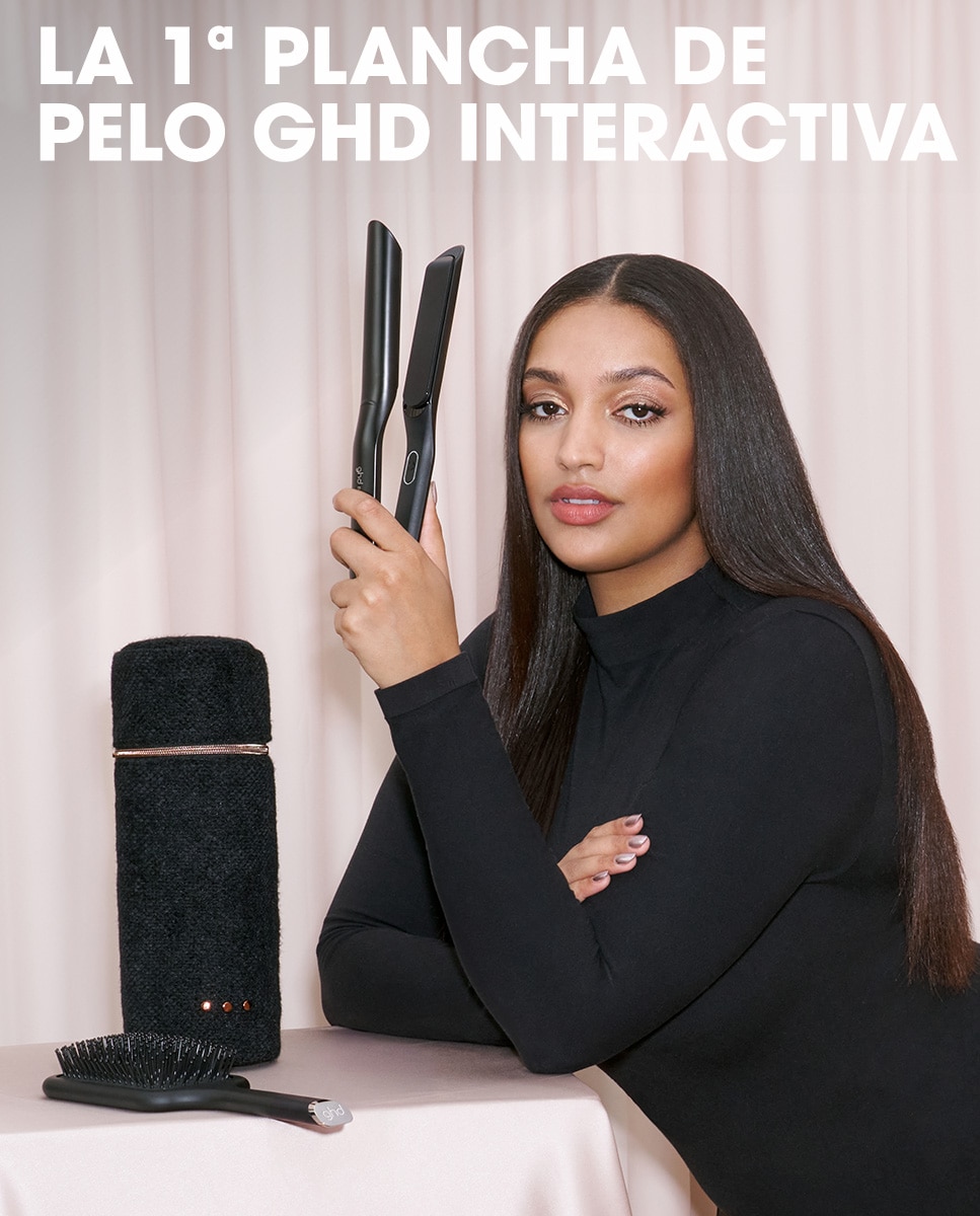 Plancha de pelo interactiva ghd sculpt gift set 4