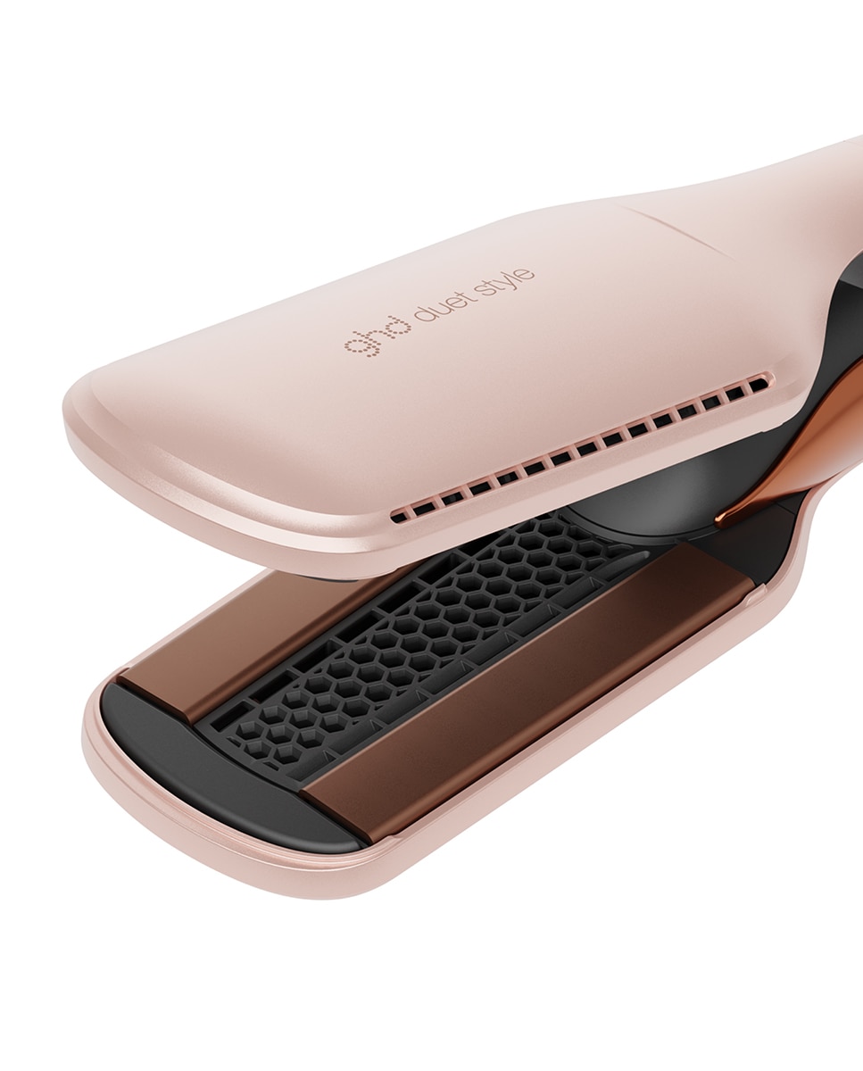Plancha de aire caliente 2 en 1 ghd duet style gift set beige cashmere 2