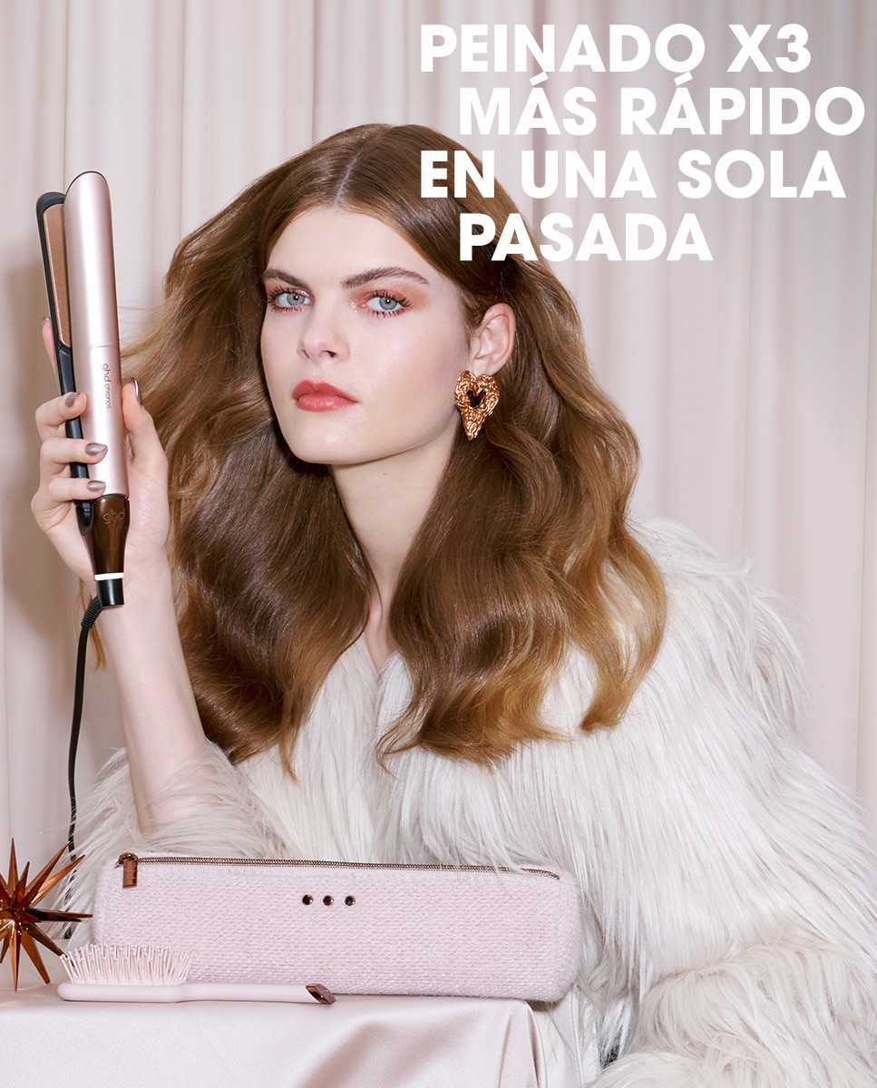 Plancha de pelo ghd chronos gift set beige cashmere 3