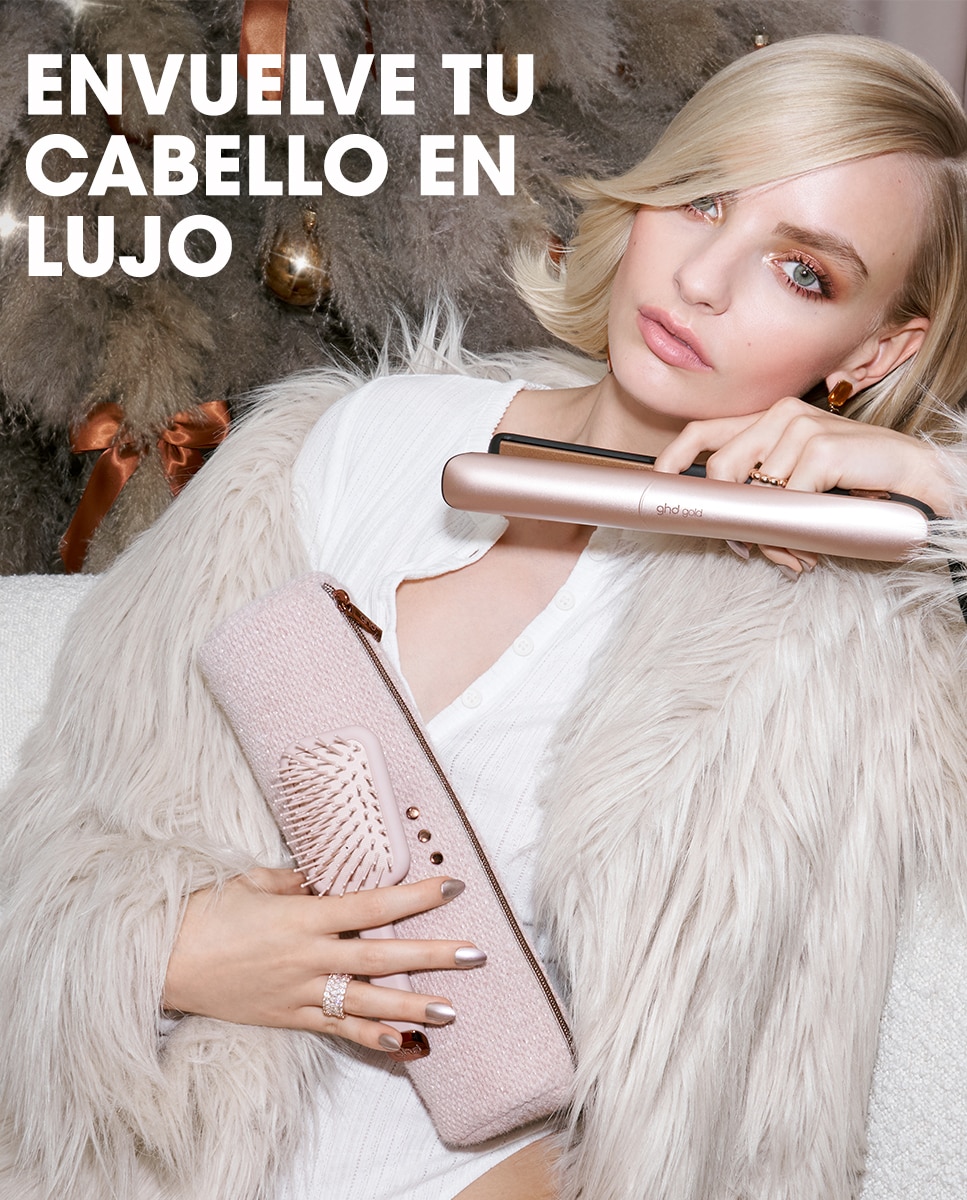 Plancha de pelo ghd gold gift set beige cashmere 4