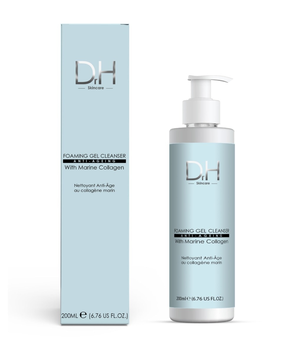 Imagen 2 de Gel limpiador espumoso con colágeno marino Dr H 200ml - 700 200 ml 700