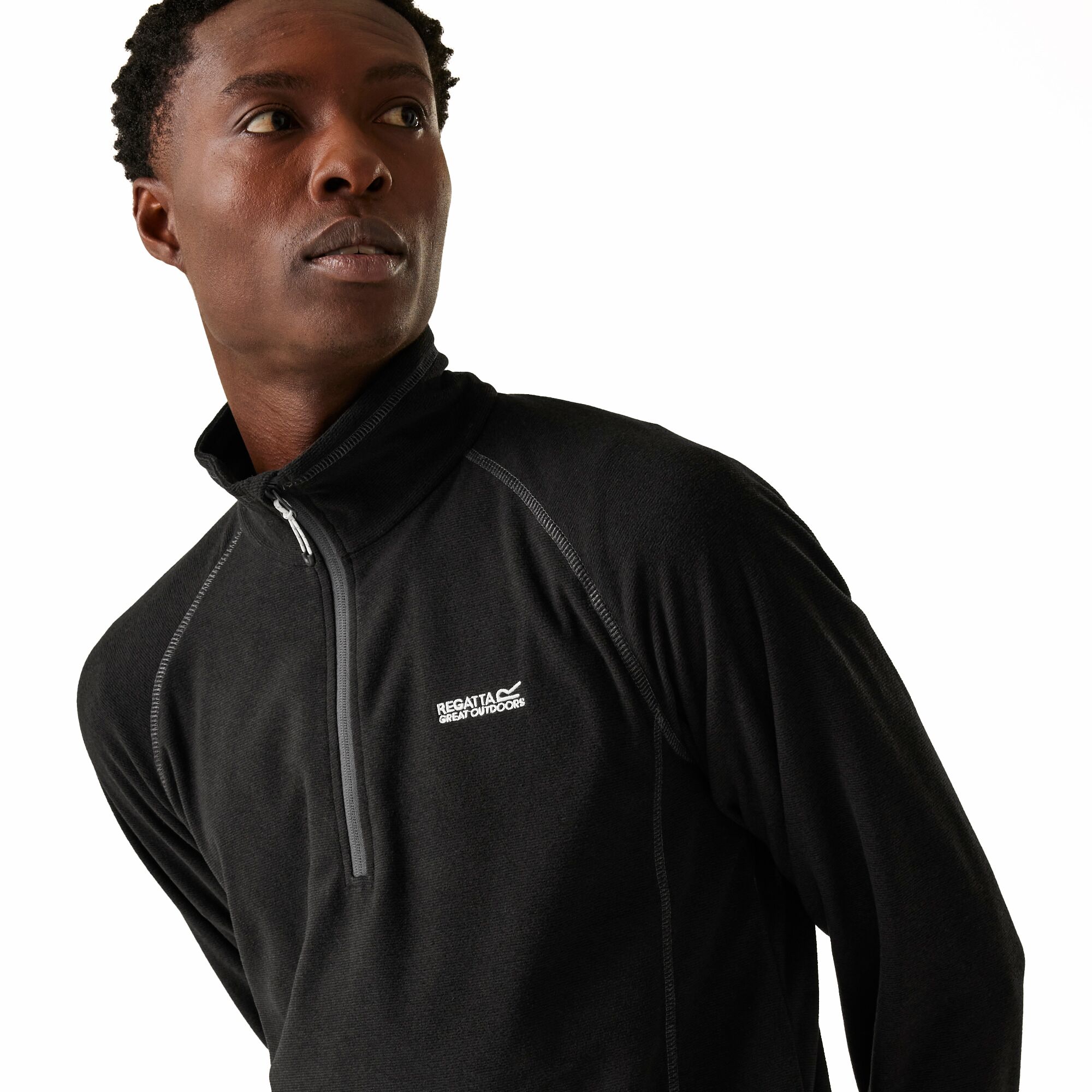 Imagen 4 de Forro polar de hombre Montes Regatta - Negro Negro