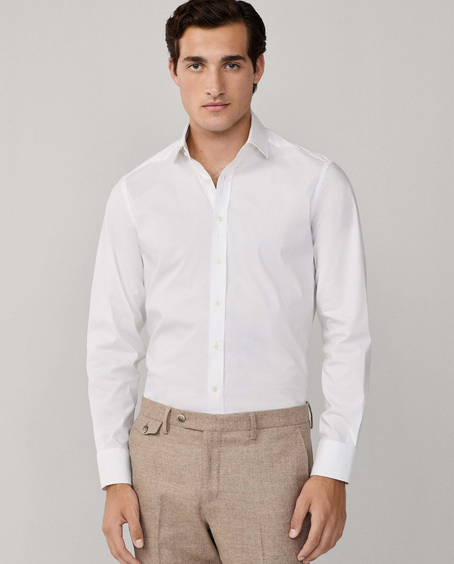 Seidensticker BUSINESS SLIM FIT - Camisa - Weiß/blanco