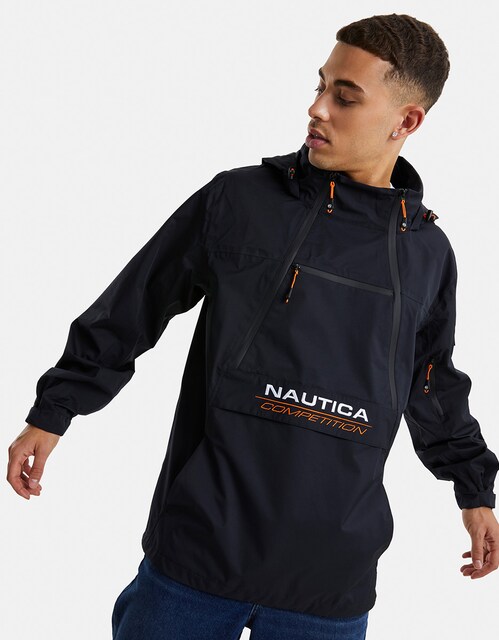 Imagen 0 de Chaqueta de hombre tipo corta-vientos color negro