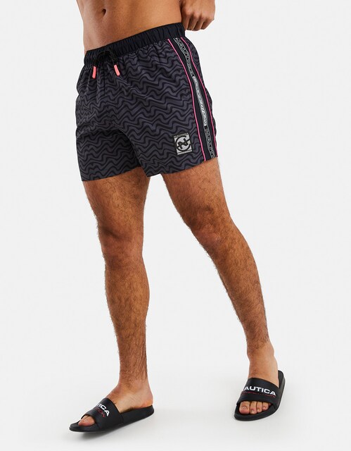 Imagen 0 de Bañador tipo bermuda de hombre estampado