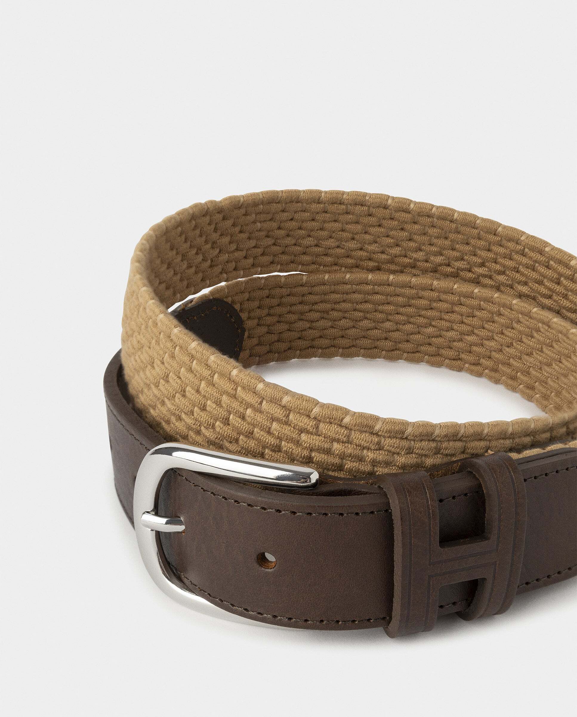 Cinturón elástico tipo paracaídas - Hackett - Beige Beige-3
