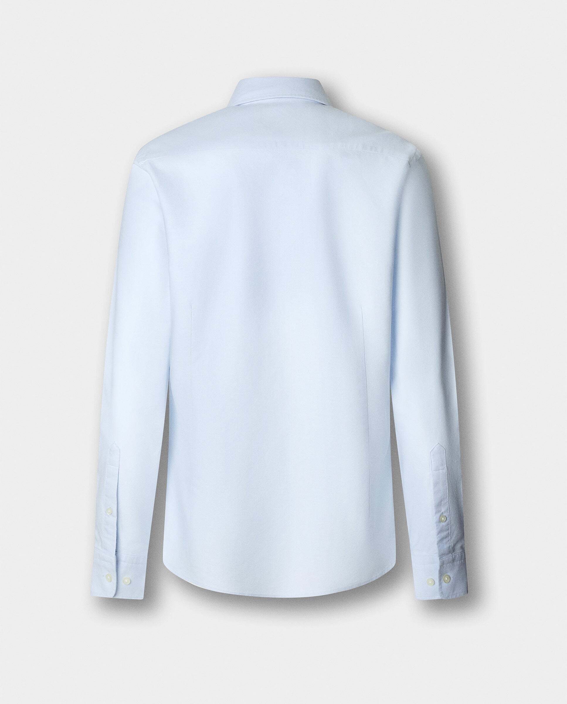 Camisa de hombre oxford lavada fit tailored - Hackett - Azul Azul-9