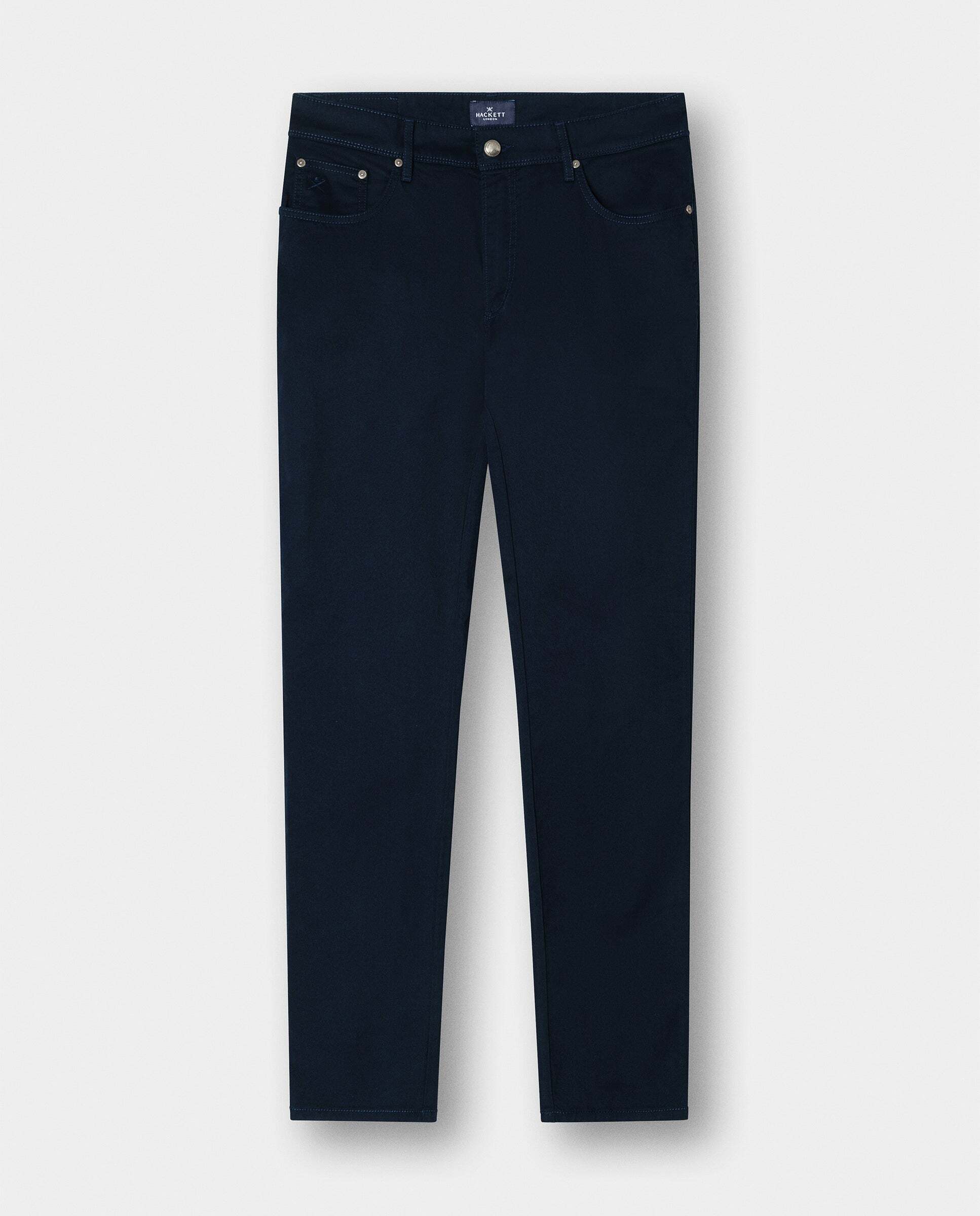 Imagen 7 de Pantalón de hombre trinity 5 bolsillos fit regular - Hackett - Azul Azul