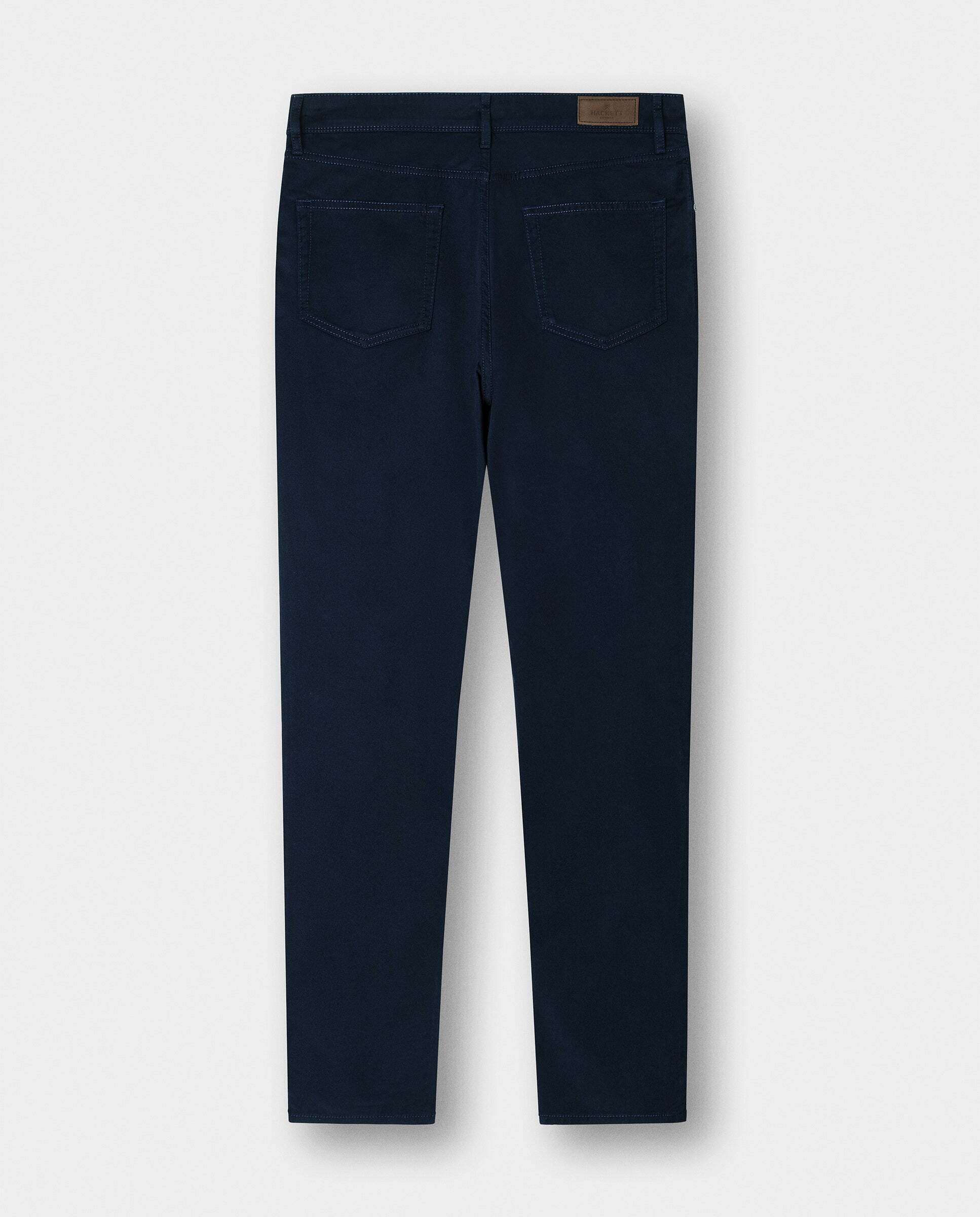Imagen 6 de Pantalón de hombre trinity 5 bolsillos fit regular - Hackett - Azul Azul