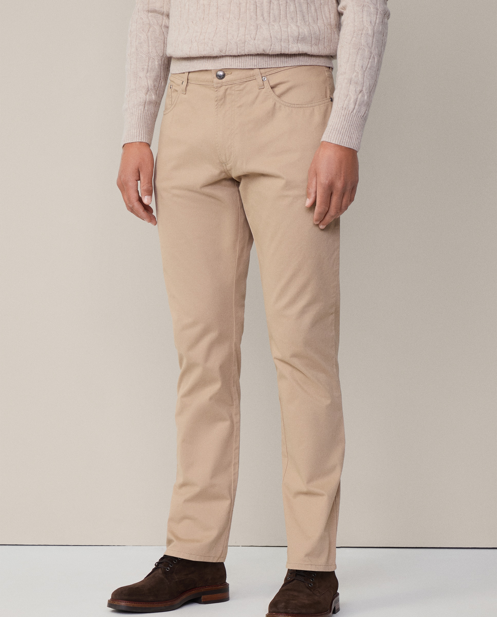 Hackett - Pantalón trinity 5 bolsillos fit regular.