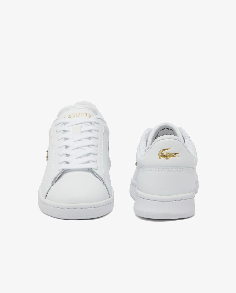 Zapatillas de mujer carnaby set de piel en - Lacoste - Blanco Blanco-5