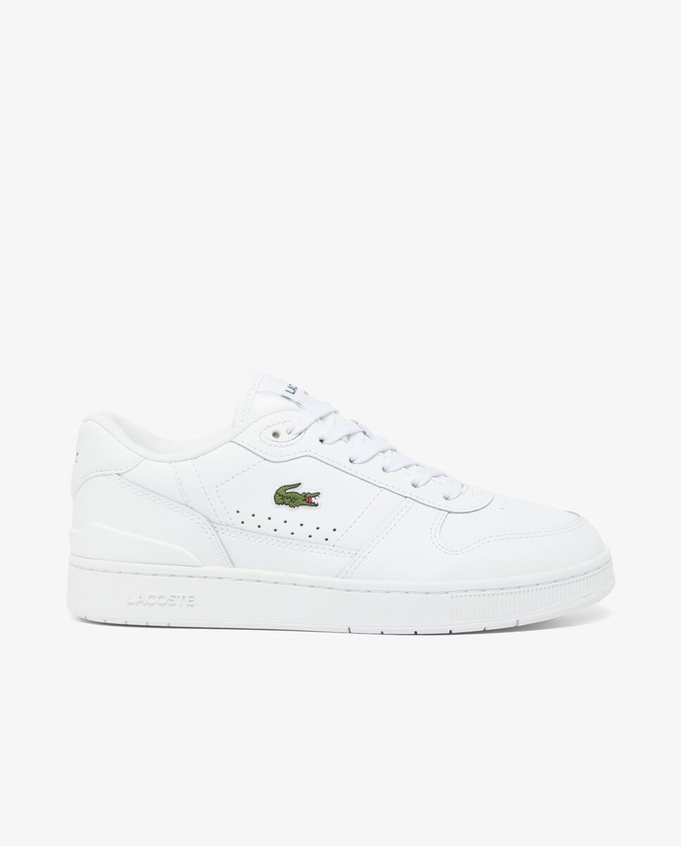 Zapatillas de mujer t-clip set de piel - Lacoste - Verde Verde-1