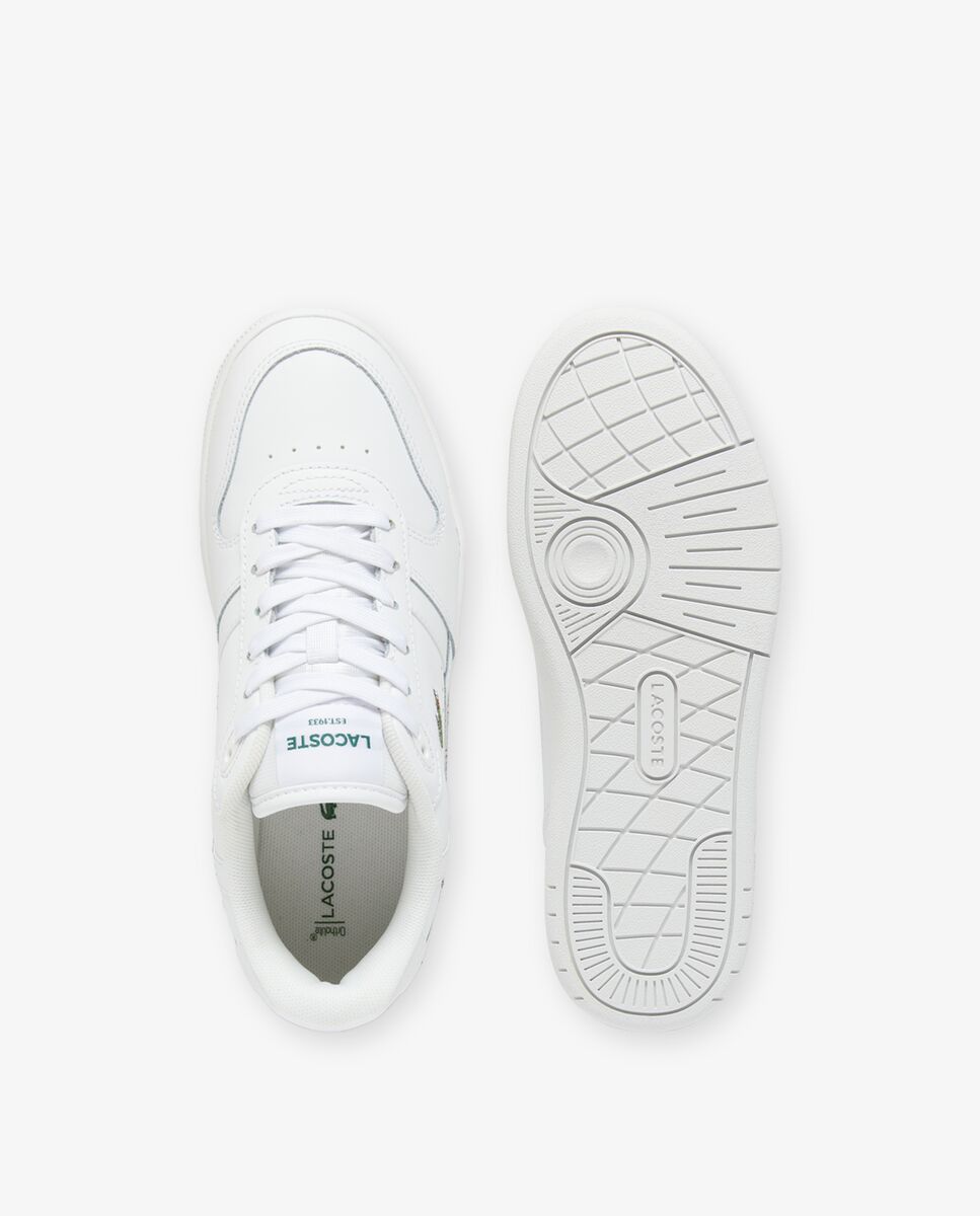 Zapatillas de mujer t-clip set de piel - Lacoste - Verde Verde-2