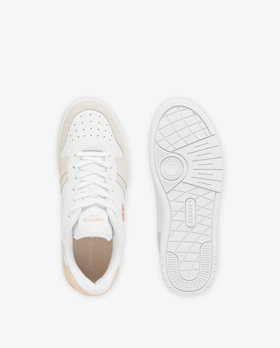 Zapatillas de mujer t-clip set de piel en - Lacoste - Blanco Blanco-2