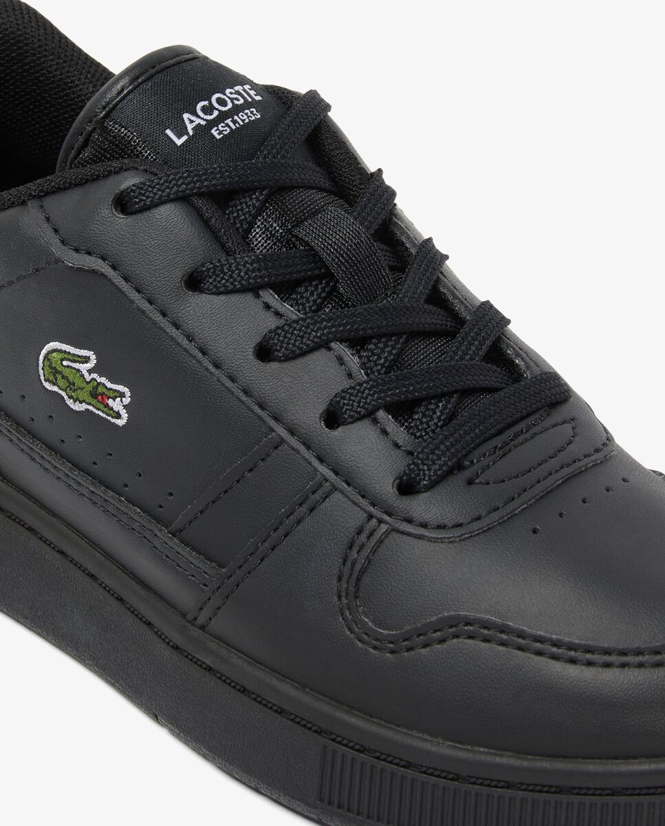 Zapatillas t-clip set infantiles de niños - Lacoste - Negro Negro-4
