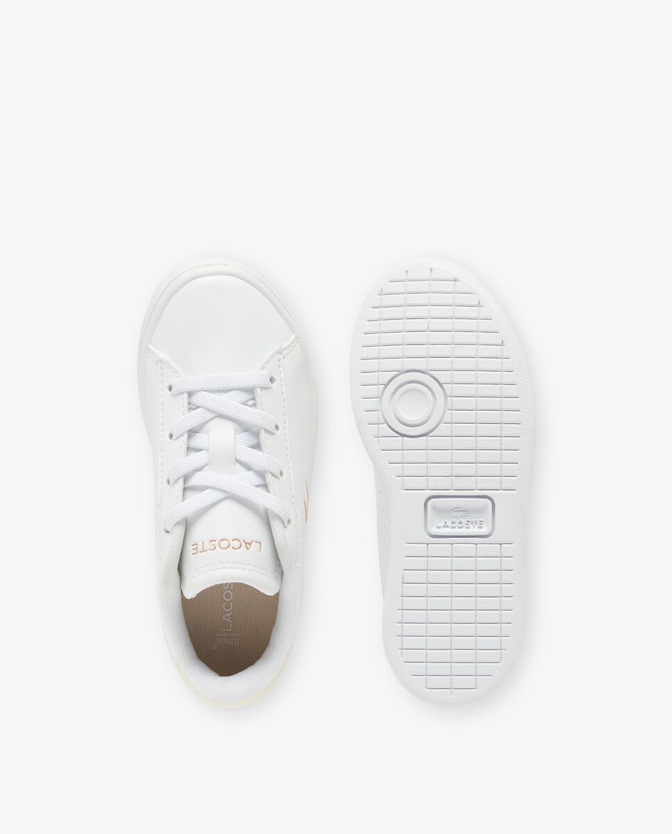 Zapatillas unisex carnaby set unisex bebé - Lacoste - Blanco / Verde Beige / Blanco-3