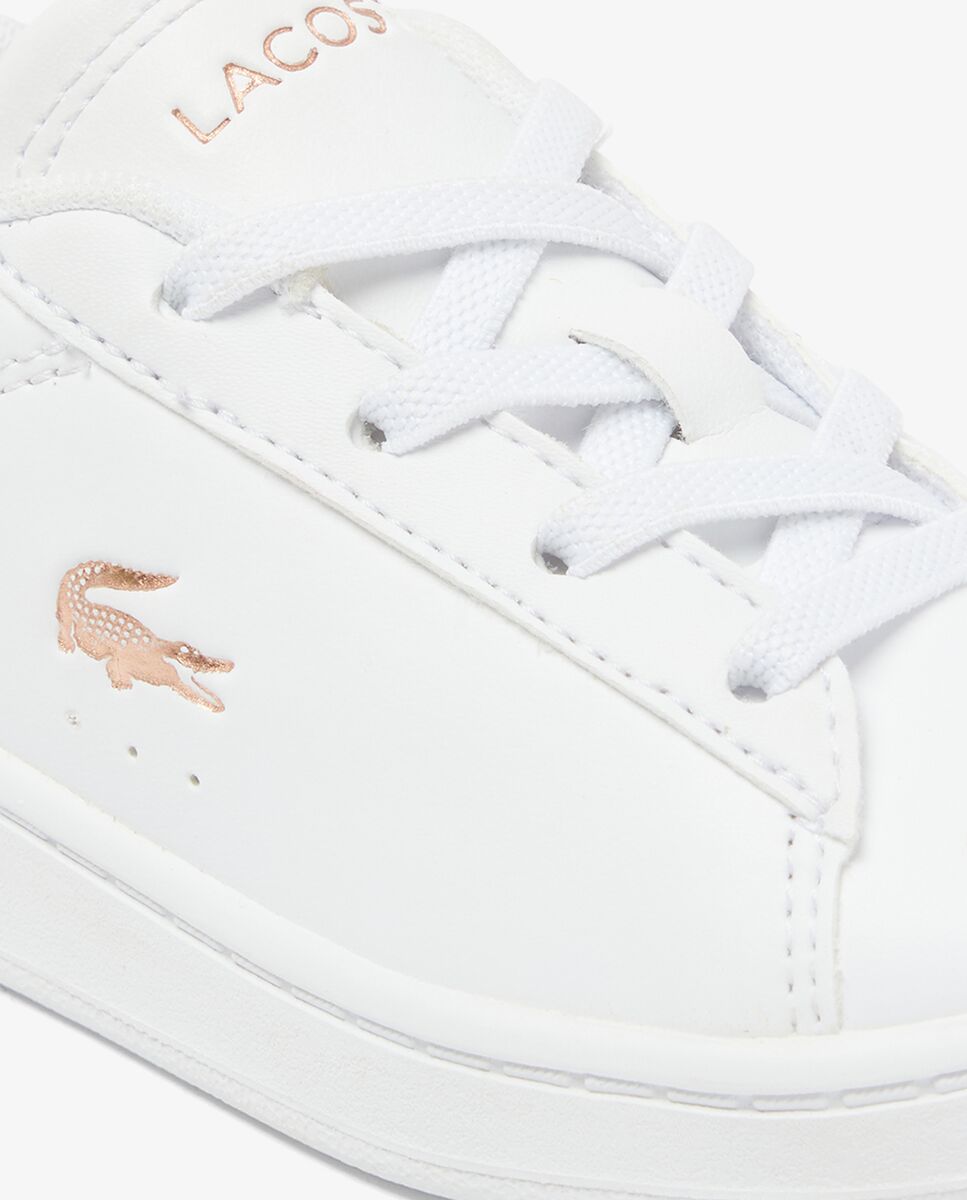 Zapatillas unisex carnaby set unisex bebé - Lacoste - Blanco / Verde Beige / Blanco-4
