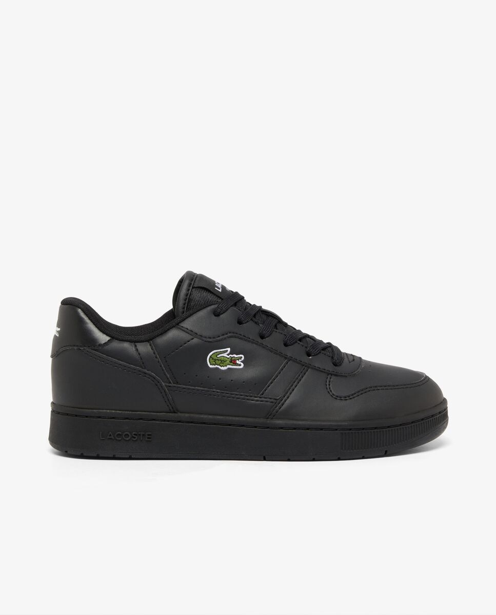 Zapatillas unisex deportivas t-clip set unisex infantiles - Lacoste - Negro mate Negro mate-2