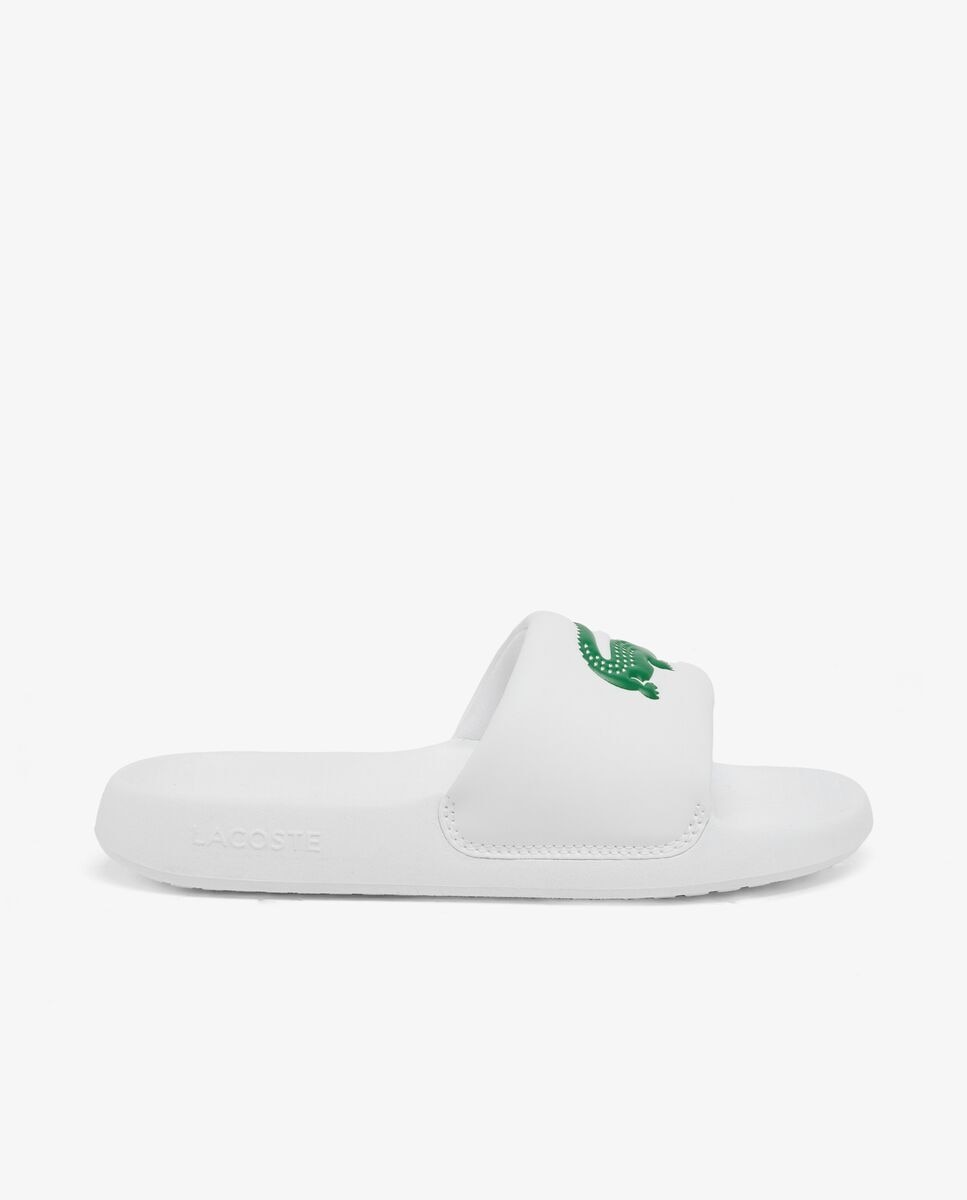 Chanclas Serve Slide de Mujer - Lacoste - Blanco Blanco-1