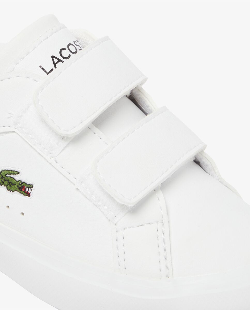 Zapatillas de niños powercourt - Lacoste - Blanco Blanco-4