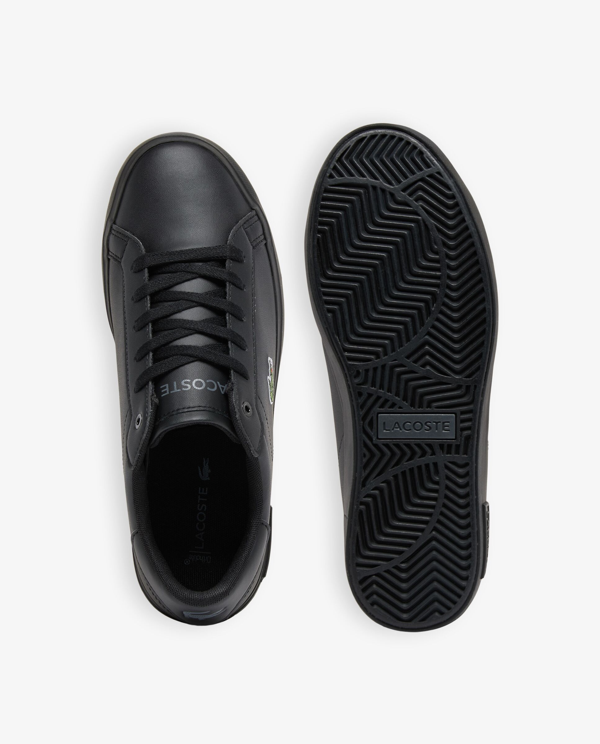 Zapatillas unisex juveniles powercourt - Lacoste - Negro Negro-3