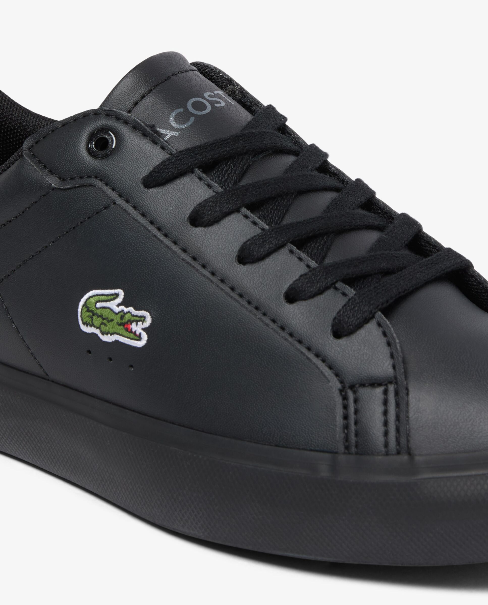 Zapatillas unisex juveniles powercourt - Lacoste - Negro Negro-4