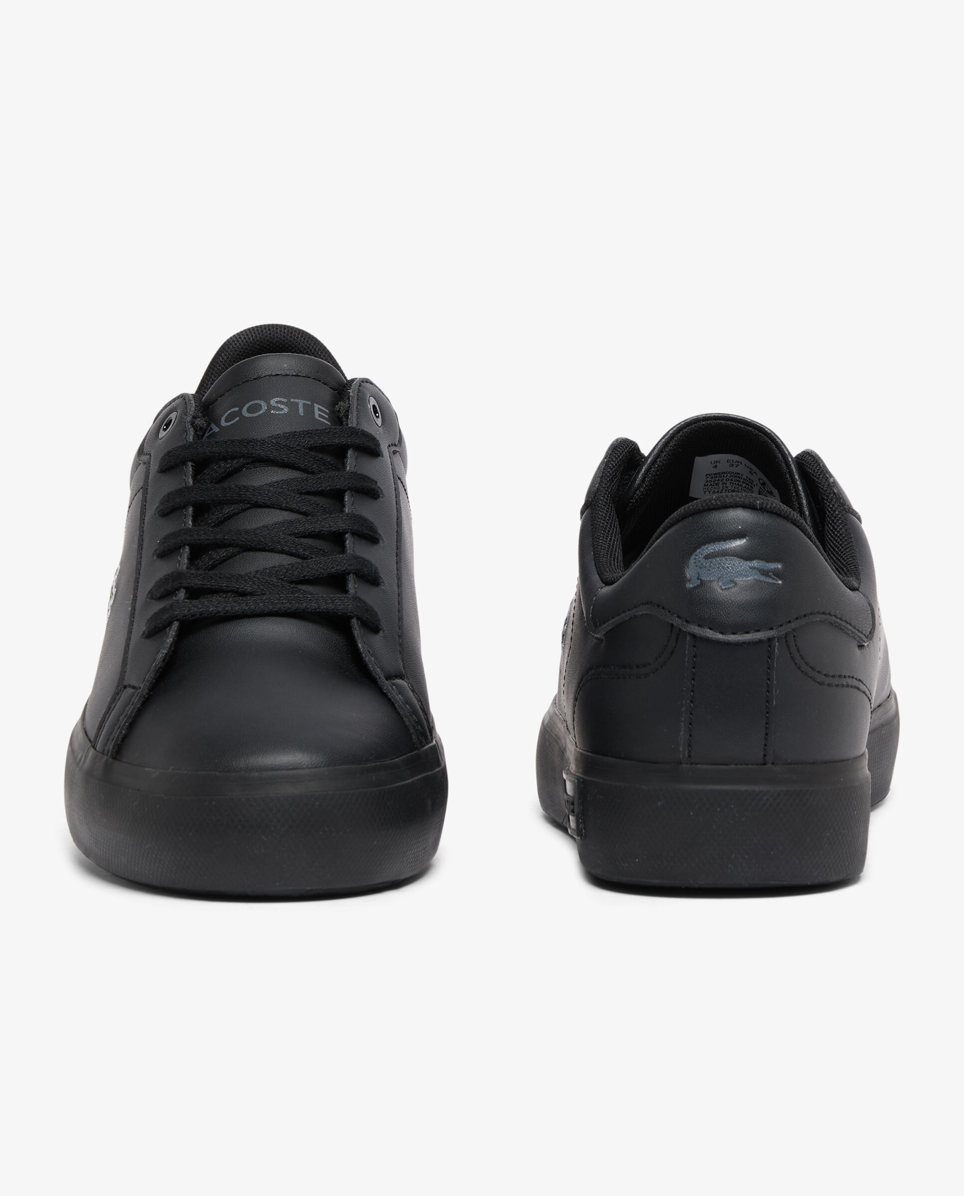 Zapatillas unisex juveniles powercourt - Lacoste - Negro Negro-5