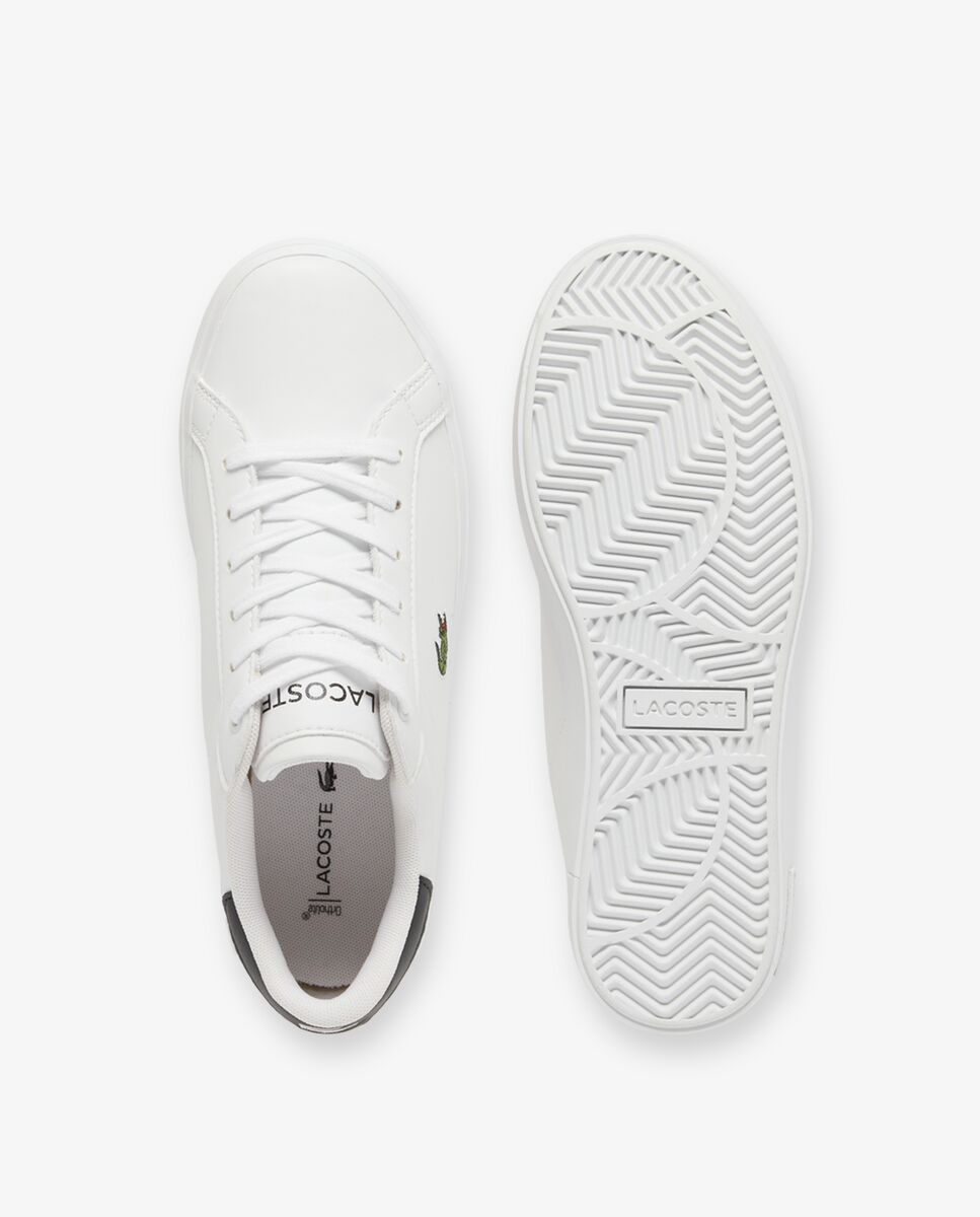 Zapatillas unisex juveniles powercourt - Lacoste - Blanco Blanco-3