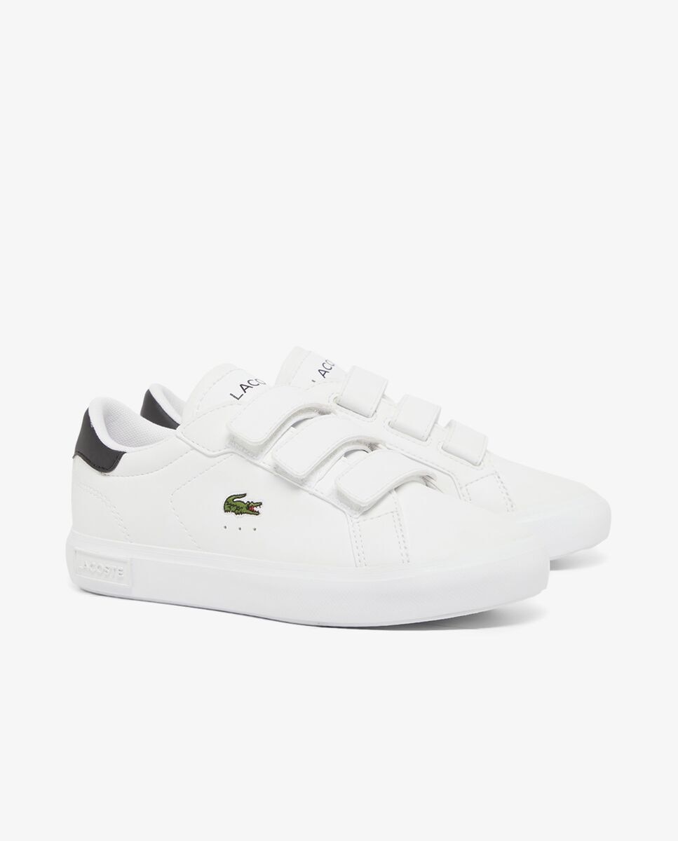 Zapatillas unisex infantiles powercourt - Lacoste - Blanco Blanco-2