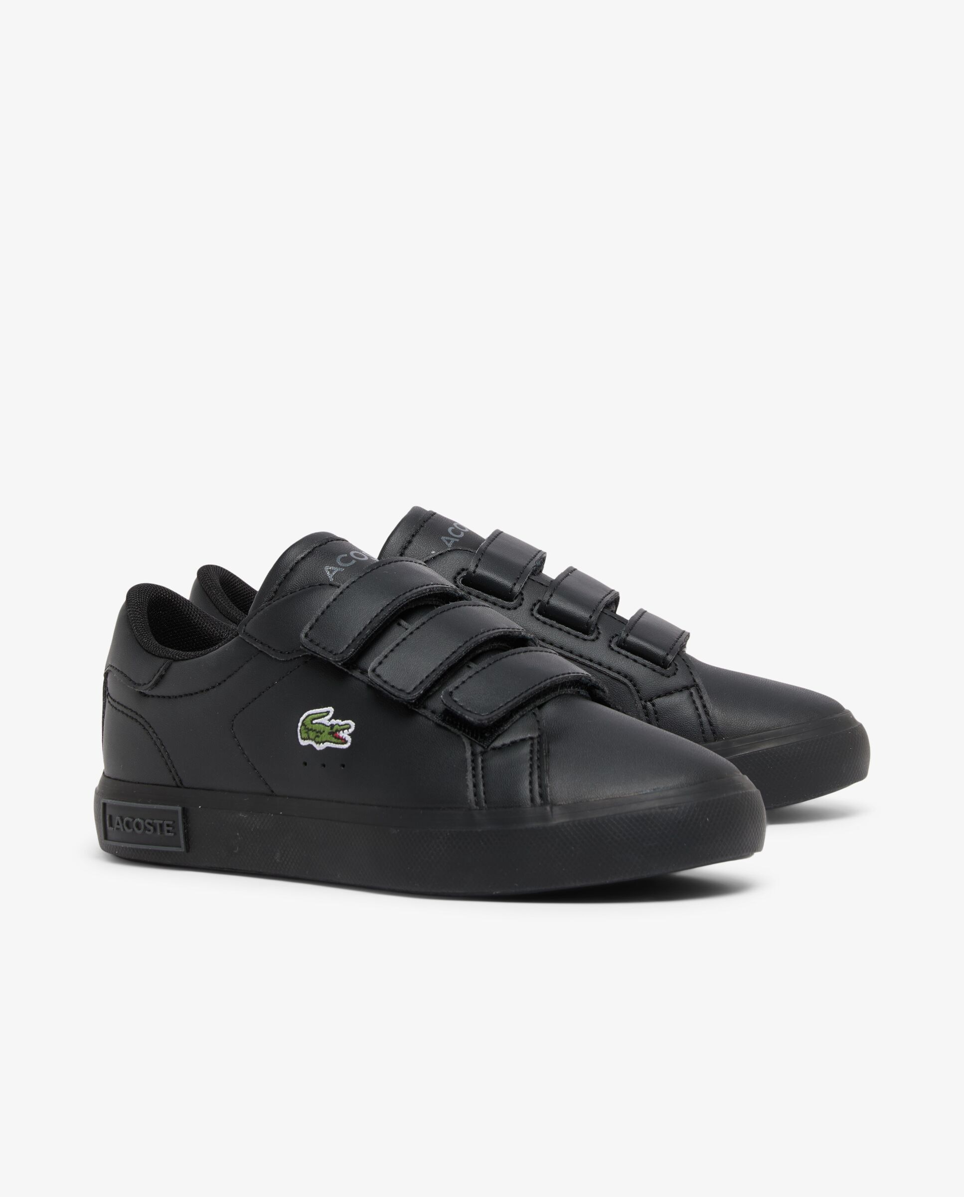 Imagen 2 de Zapatillas unisex infantiles powercourt en - Lacoste - Negro Negro