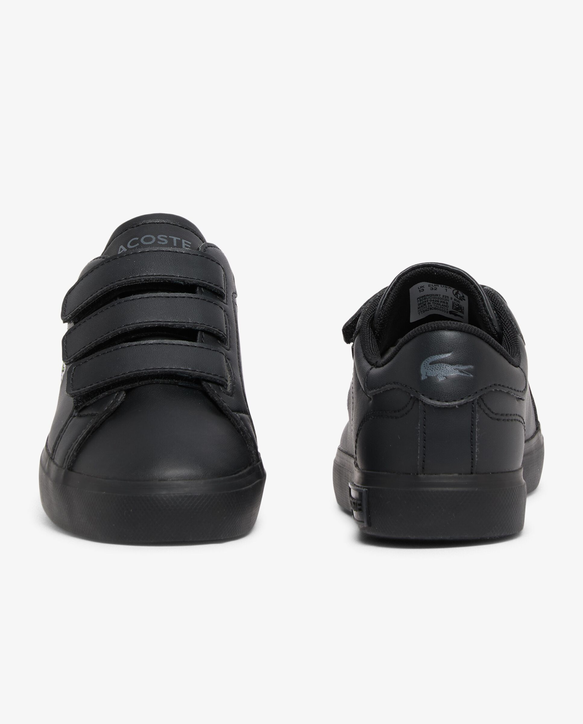 Imagen 5 de Zapatillas unisex infantiles powercourt en - Lacoste - Negro Negro