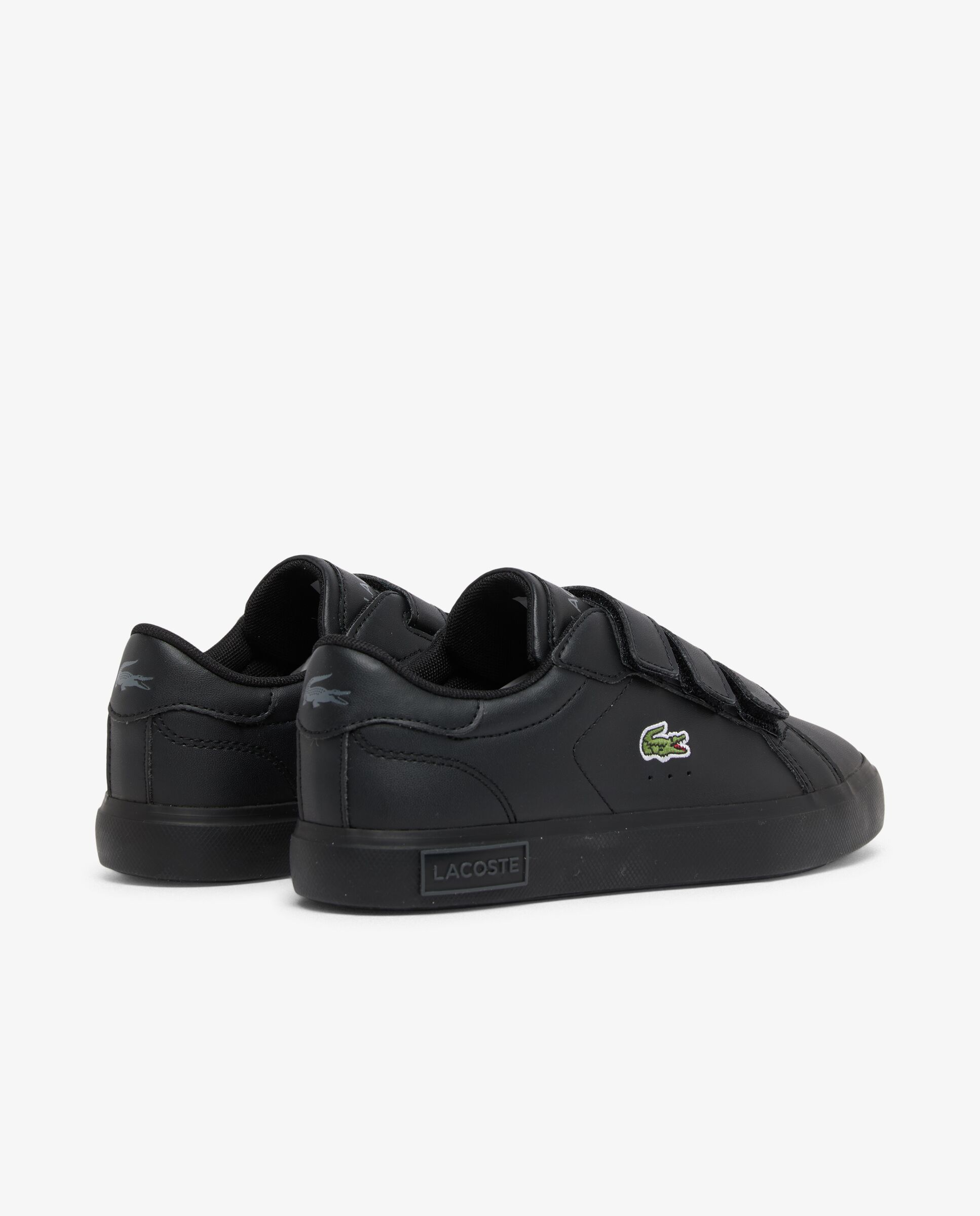 Imagen 6 de Zapatillas unisex infantiles powercourt en - Lacoste - Negro Negro